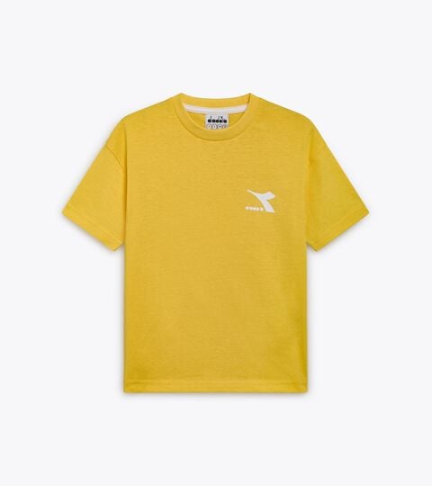 JU.T-SHIRT SS SL, ASPEN GOLD Cotton t-shirt - Kids JU.T-SHIRT SS SL ASPEN GOLD - Diadora