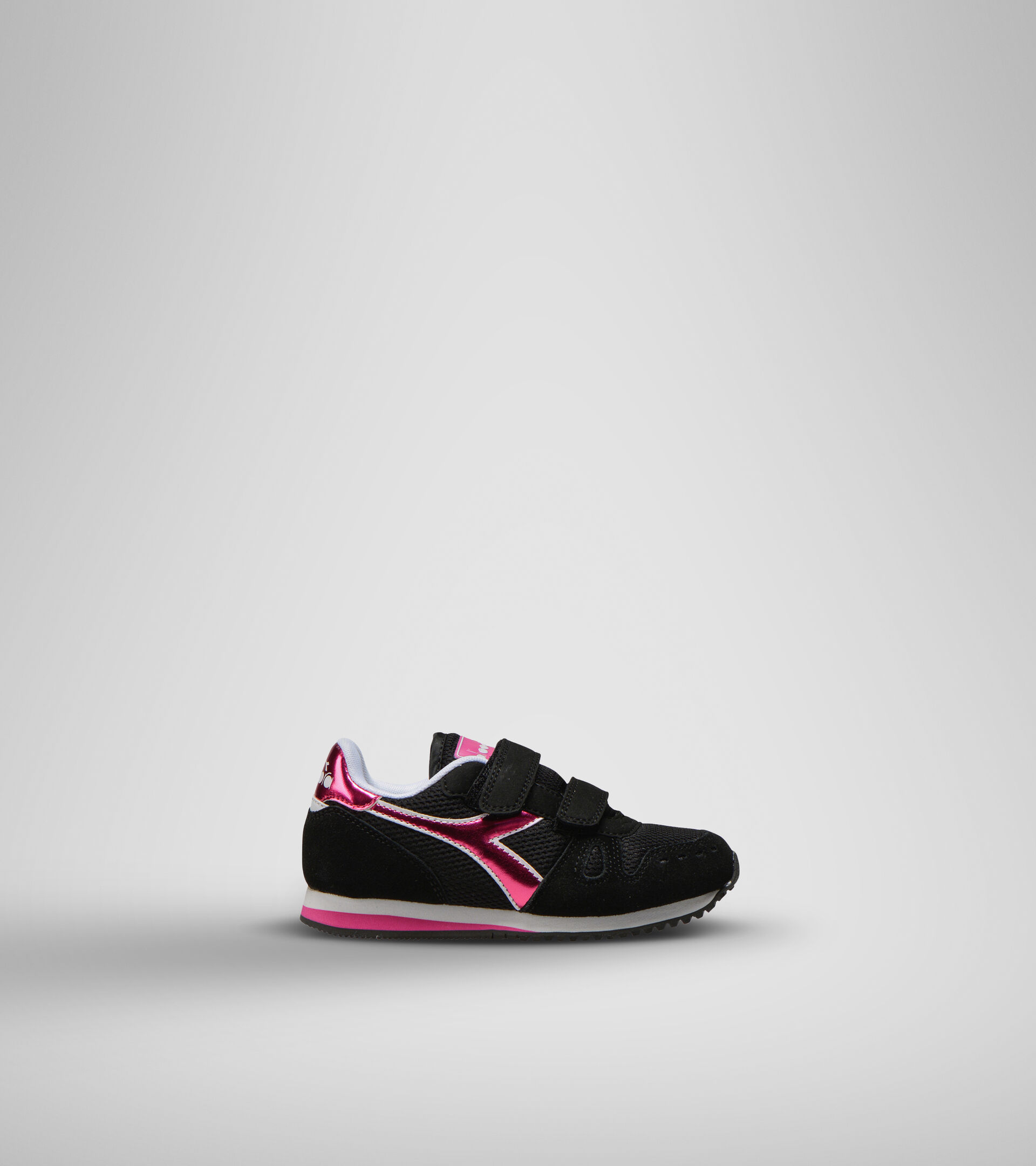 Chaussures de sport - Enfants 4-8 ans SIMPLE RUN PS GIRL NOIR - Diadora