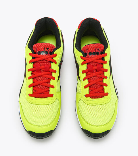 S.CHALLENGE 4 PADEL, YELLOW FLUO/BLACK Padel shoe - Unisex S.CHALLENGE 4 PADEL YELLOW FLUO/BLACK - Diadora