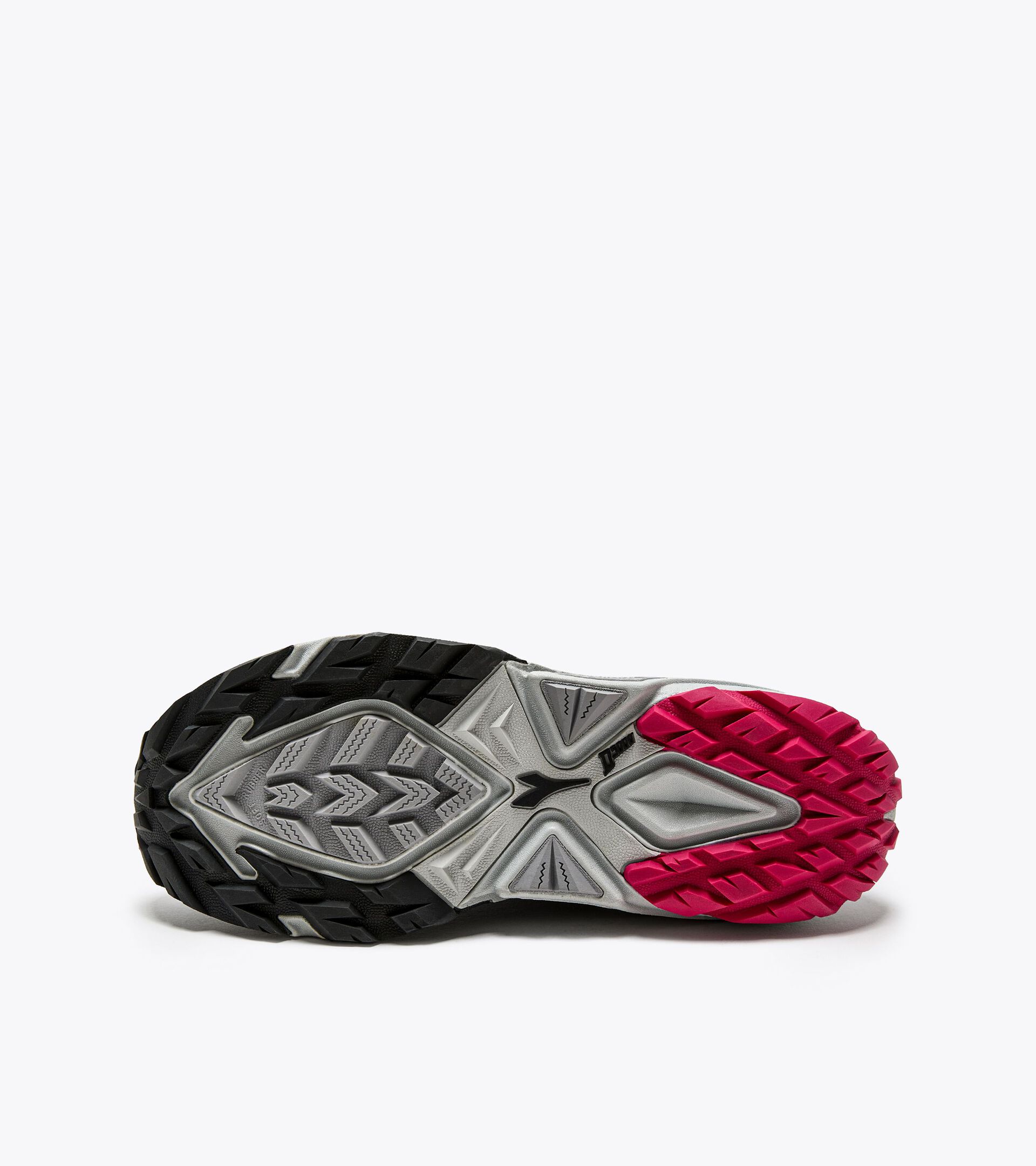 Trail Running Shoes - Woman EQUIPE SESTRIERE-XT W ALLOY/BLACK/RUBINE RED C - Diadora