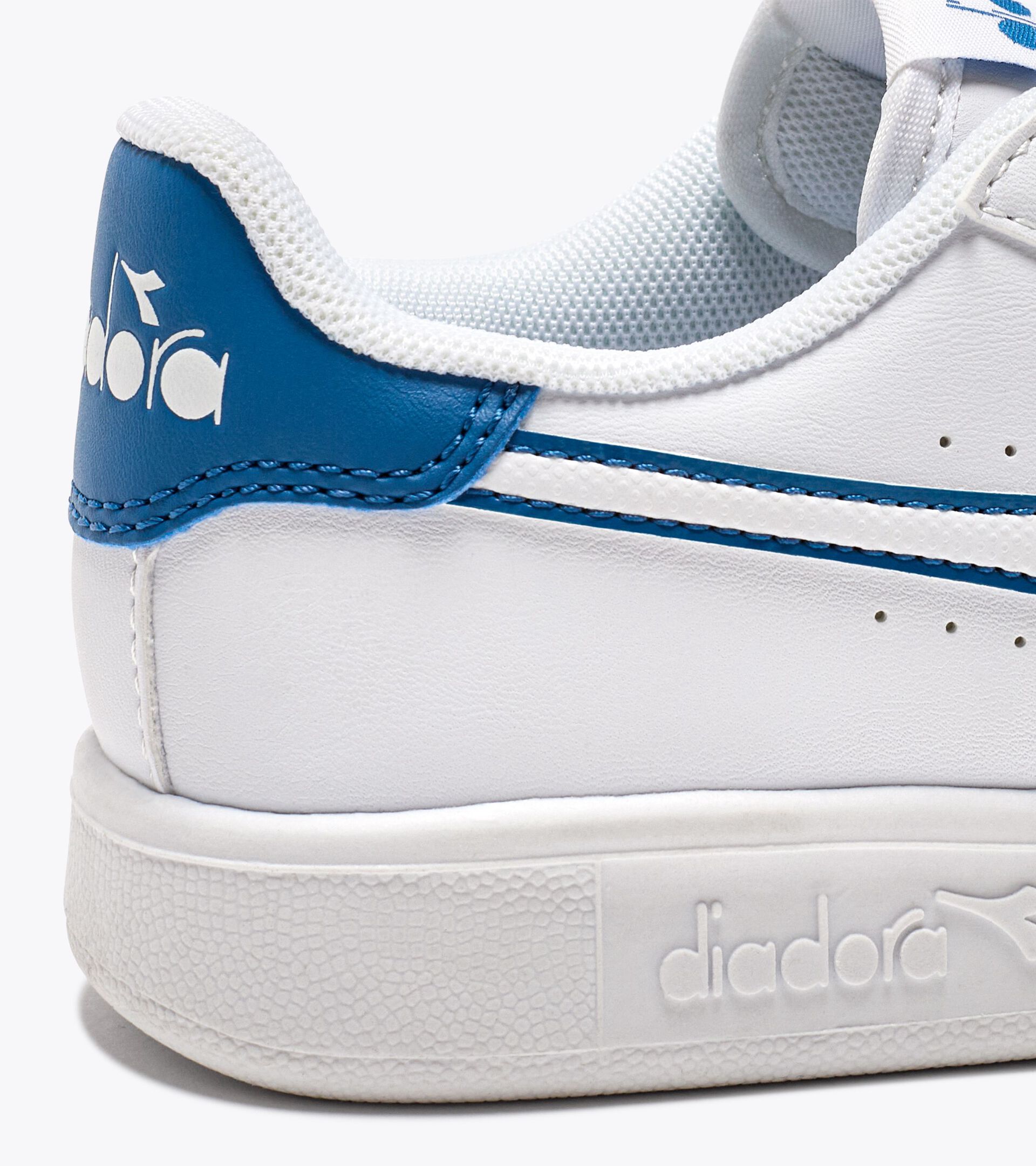 Sports shoes - Kids 4-8 years GAME P PS WHITE/BLUE VALLARTA - Diadora