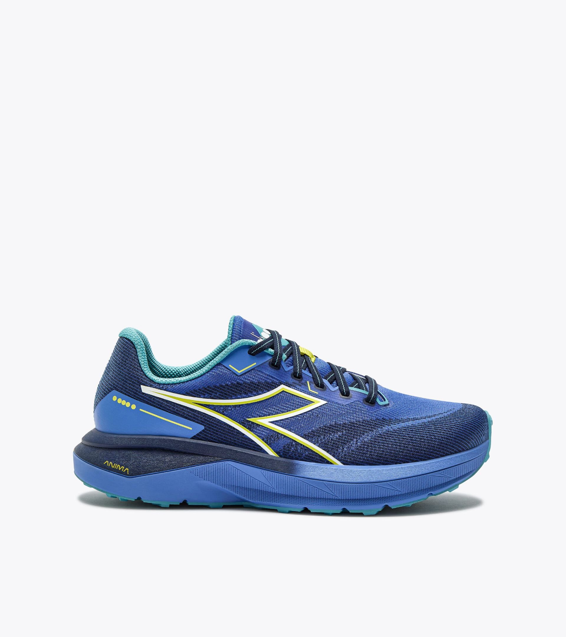 Running shoe - Stability, comfort and durability - All-gender NUCLEO 2 GR ULTRAMARINE/BLACK IRIS - Diadora