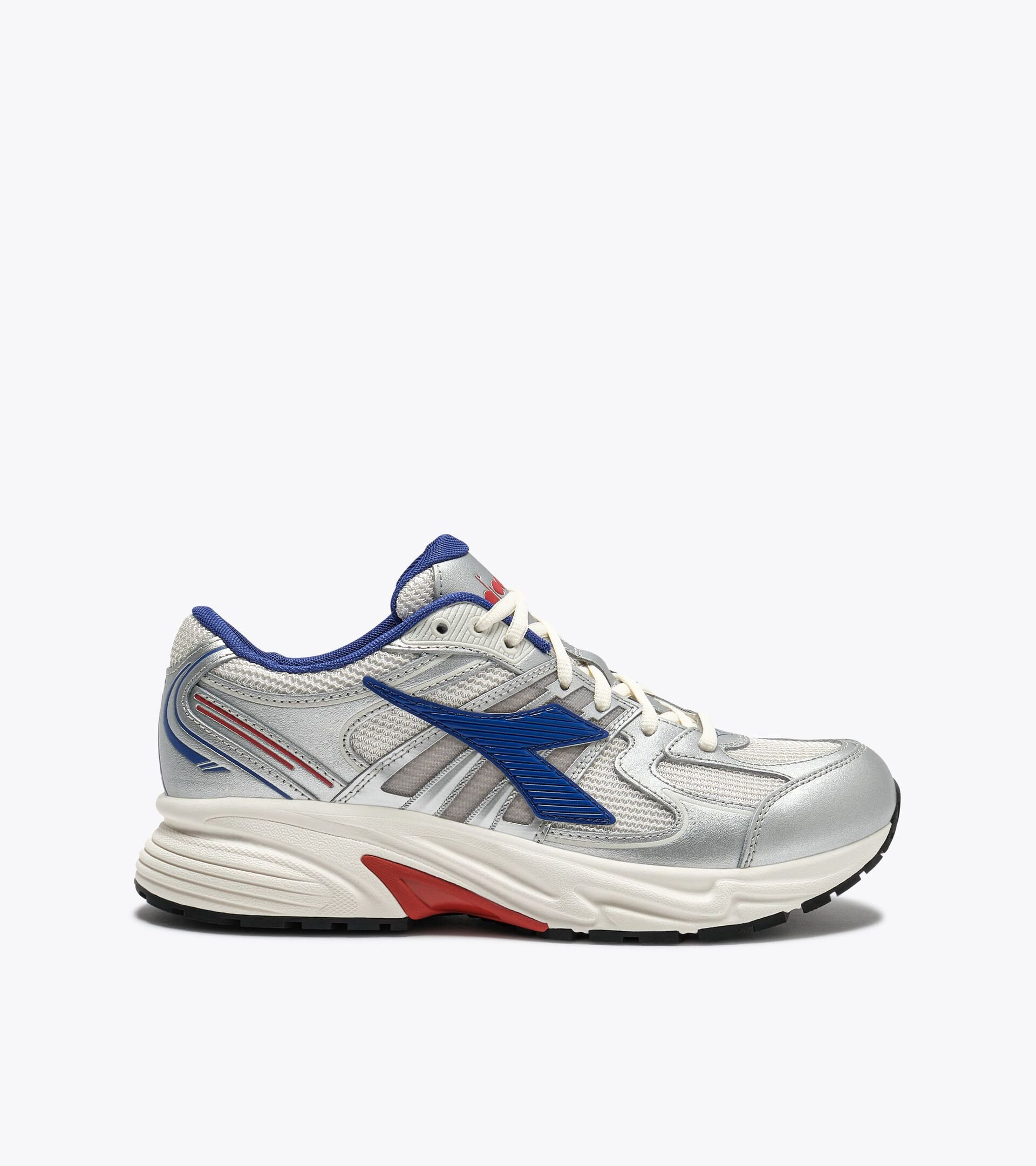 Sportswear Leather Sneakers - All-gender MYTHOS STAR MET RECYCLED WHITE/IMPERIAL BLUE - Diadora
