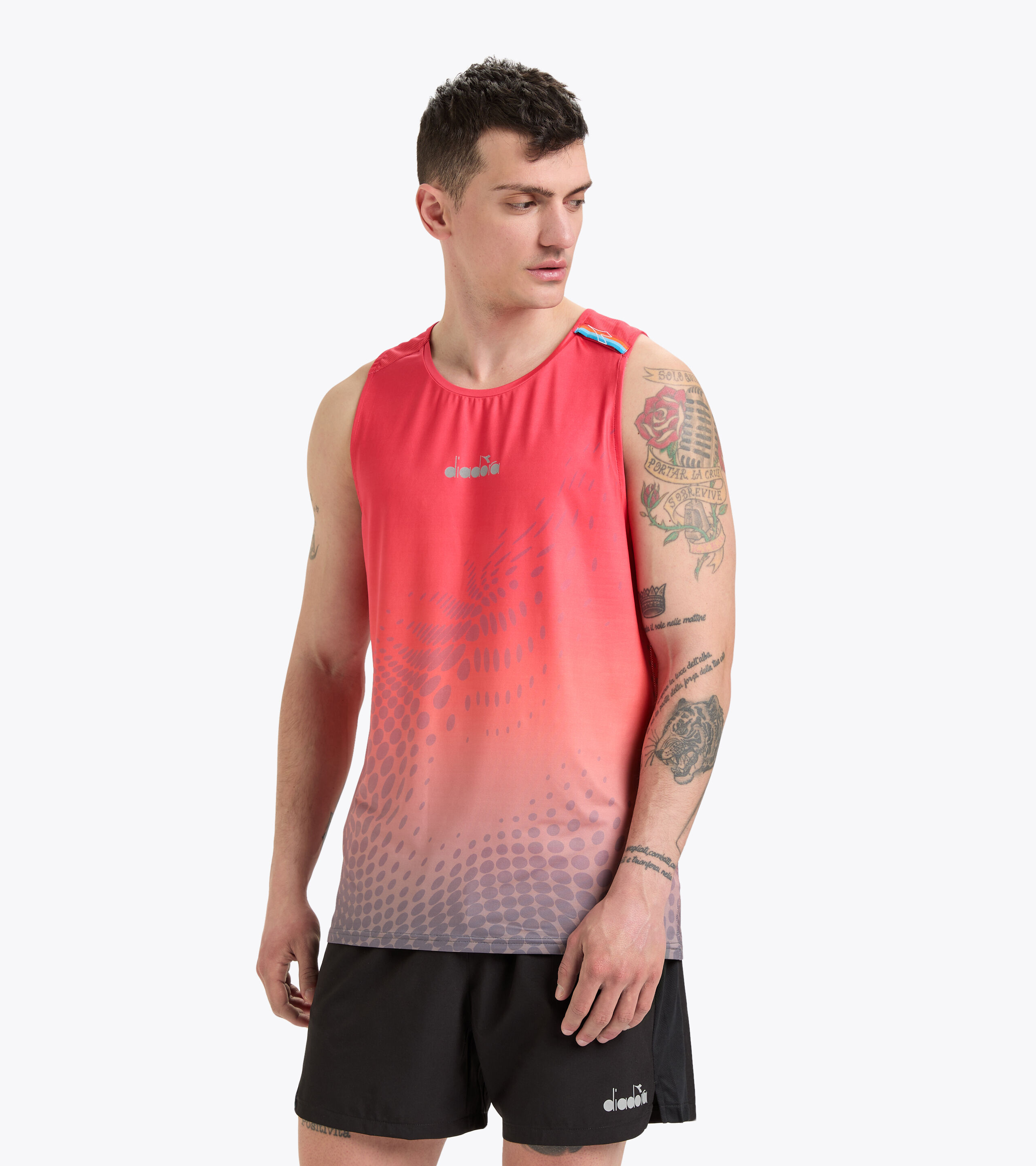 DIADORA SL TANK TOP Herren Lauf Shirt 102.171310 Shirt Trainings Shirt Fitness 