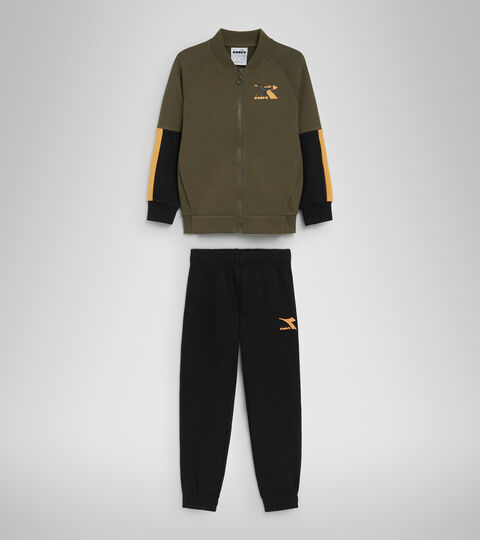 JB. TRACKSUIT FZ TWISTER, VERDE KIWI Tuta sportiva - Bambino JB. TRACKSUIT FZ TWISTER VERDE KIWI - Diadora