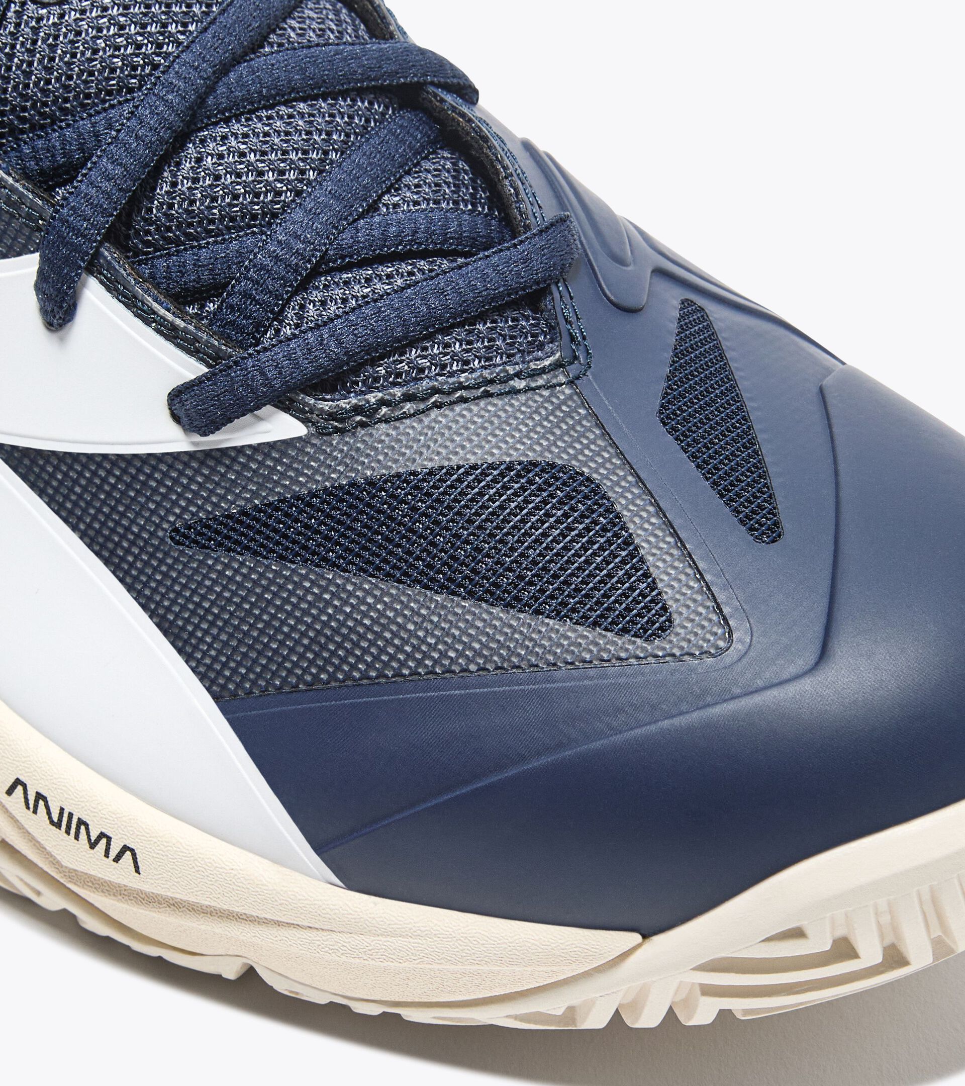 Tennis shoe for hard surfaces and clay courts - Stability - Men’s B.ICON 3 AG BLUE CORSAIR/WHITE - Diadora