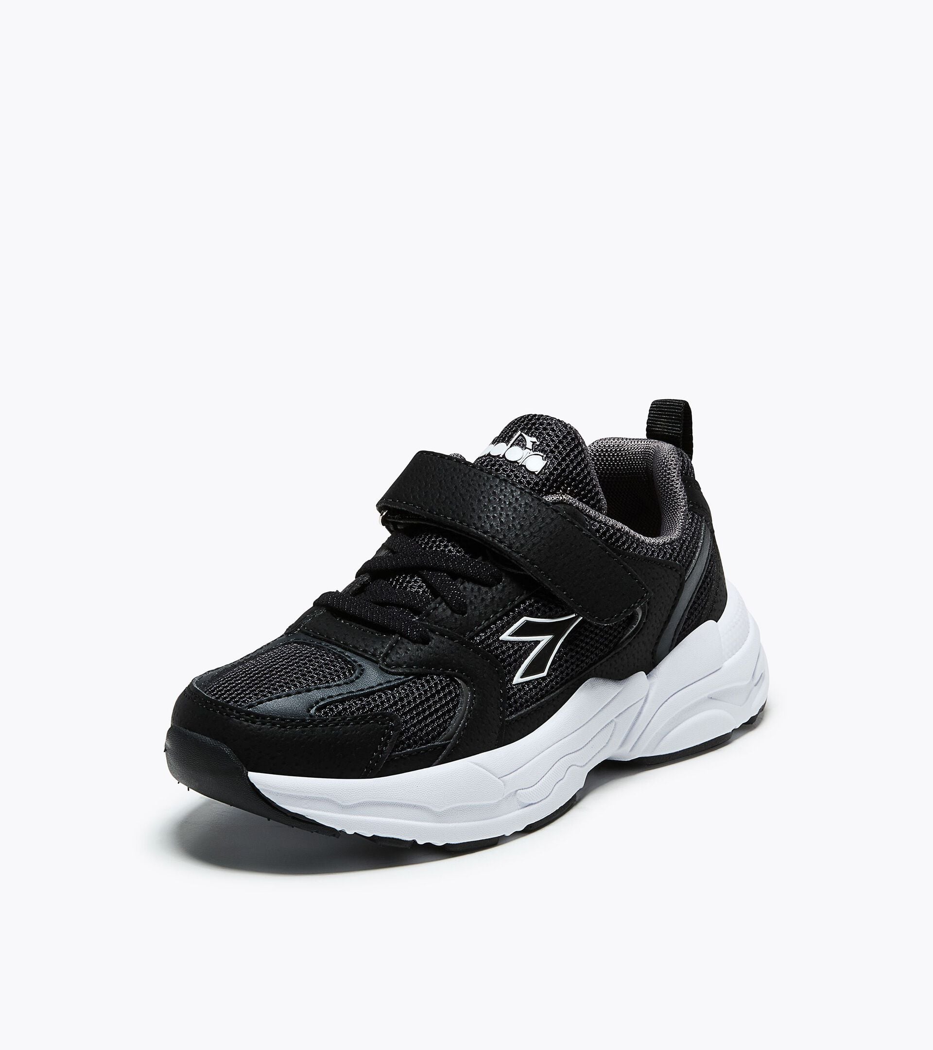 Chaussures de running - Gar&ccedil;on et fille - 4-8 ans  ALLEY PS NOIR - Diadora
