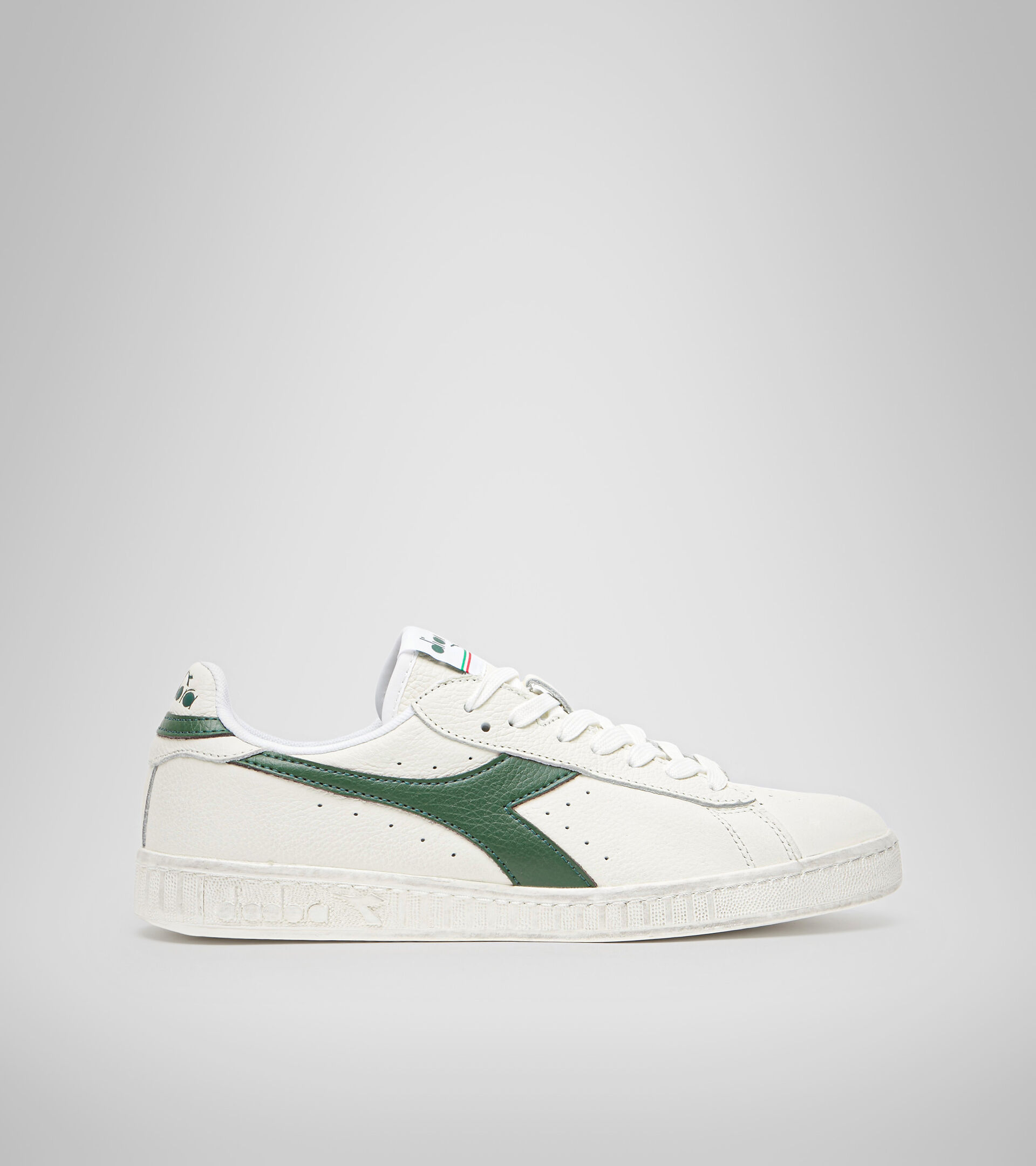 Footwear Sportswear UNISEX GAME L LOW WAXED WHITE/FOGLIAGE Diadora