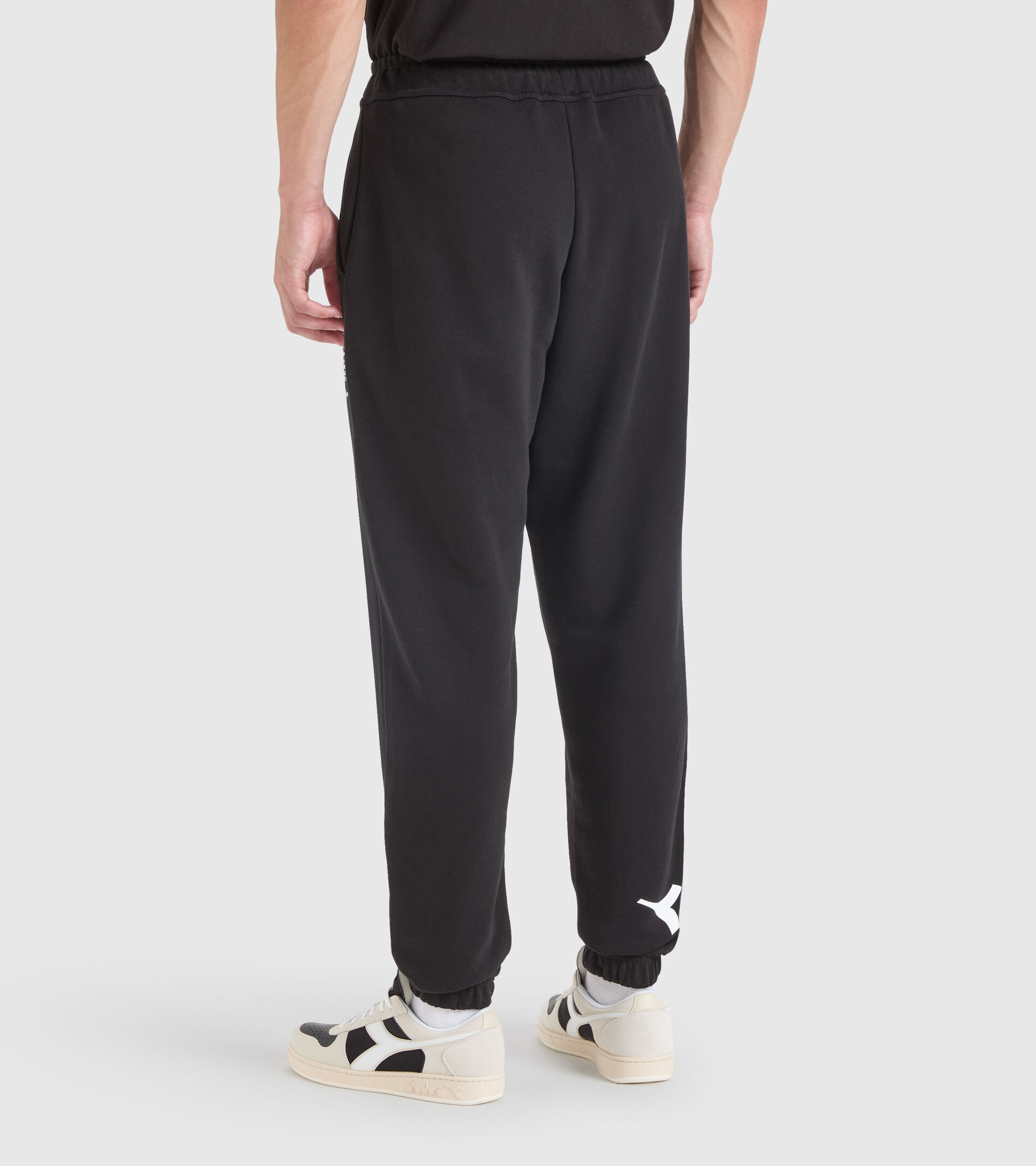 Cotton sports trousers - Unisex PANT MANIFESTO BLACK - Diadora
