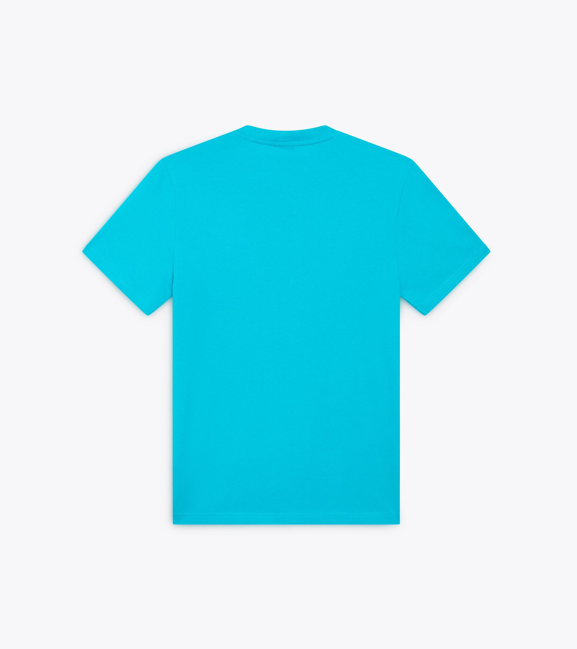 Cotton t-shirt - Men’s T-SHIRT SS ESS. SPORTS SL BALTIC SKY-BLUE - Diadora