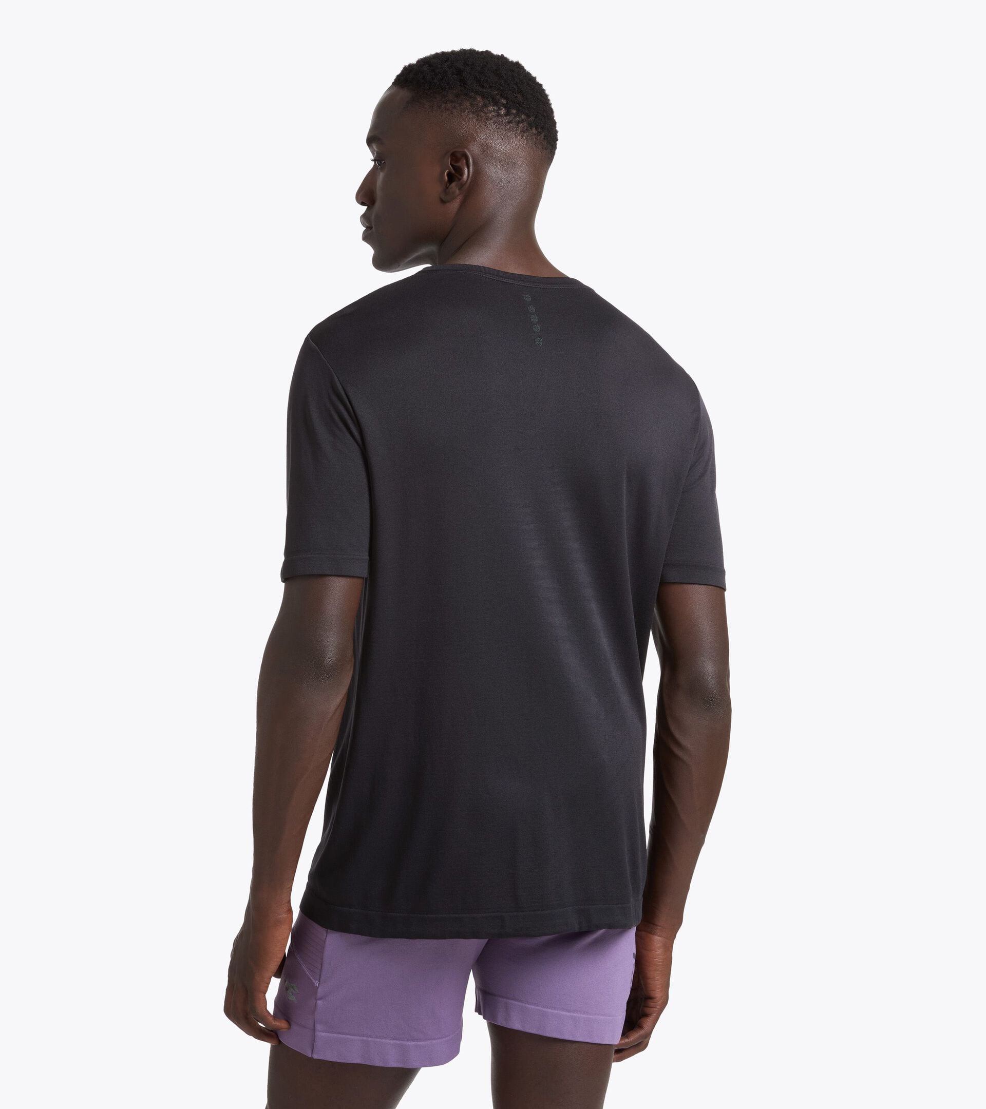 Thermoregulierendes Funktions-T-Shirt - Running STRATOUNO - Herren SS T-SHIRT STRATOUNO SCHWARZ - Diadora