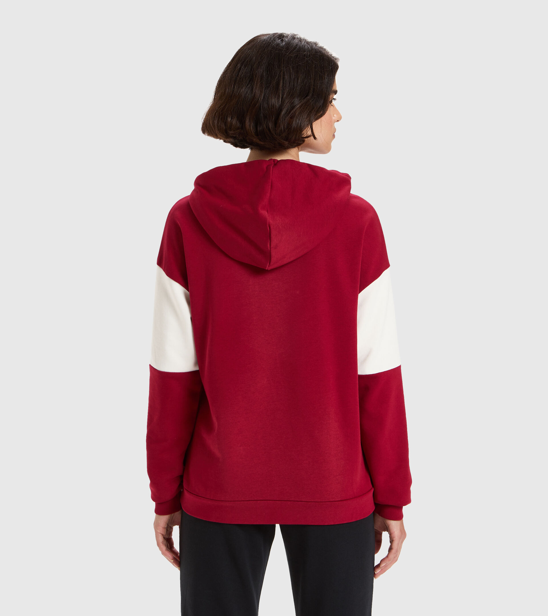 Hooded sweatshirt - Women L.HOODIE LUSH RHUBARB - Diadora