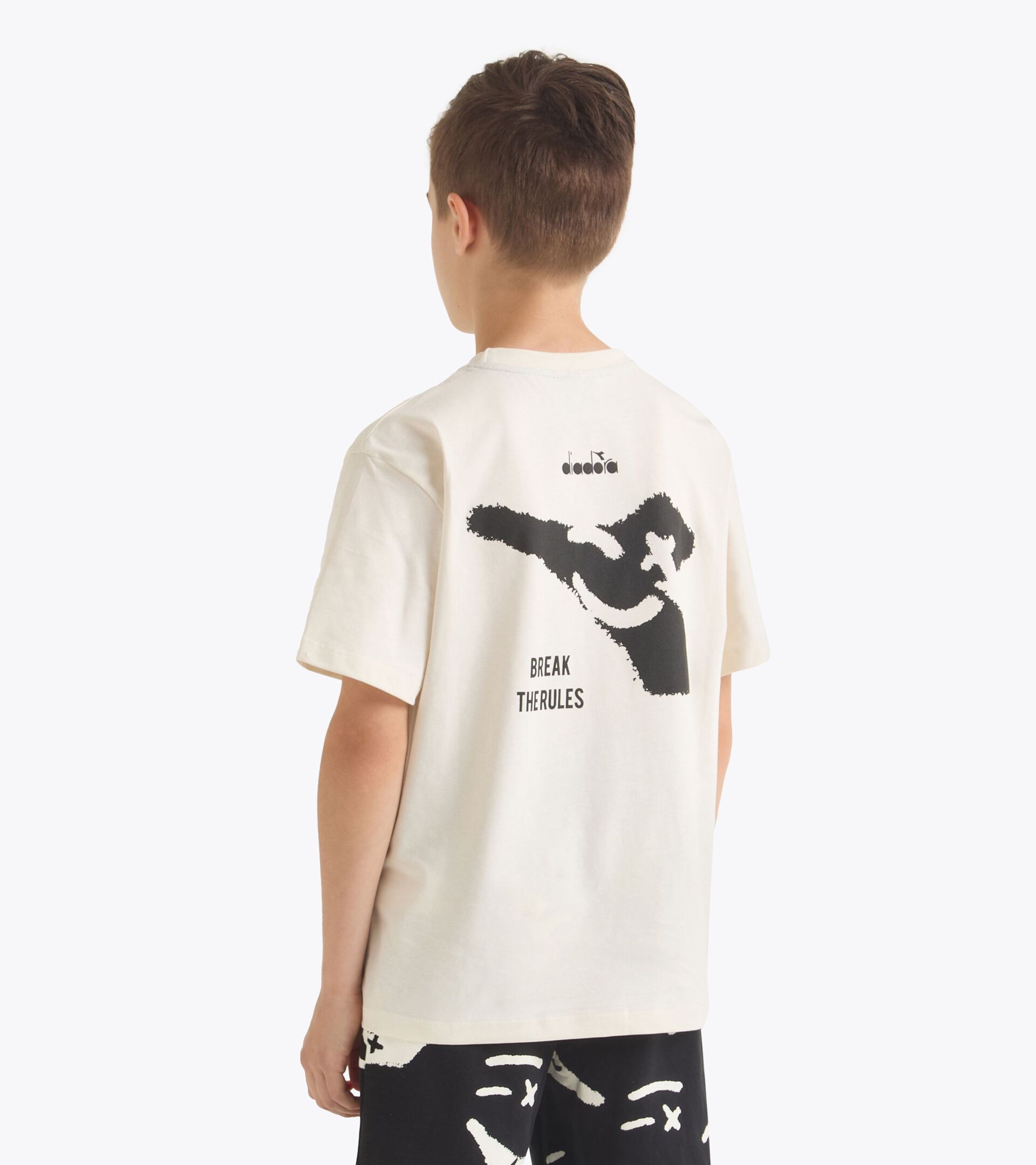 Camiseta de manga corta - Niño
JB. T-SHIRT SS SMILE LOGO CREAM - Diadora