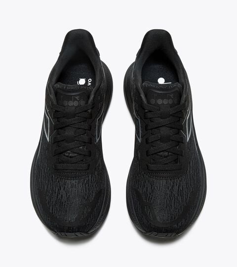 NUCLEO 2, BLACK/BLACK Running shoe - Comfort and stability - Men's NUCLEO 2 BLACK/BLACK - Diadora
