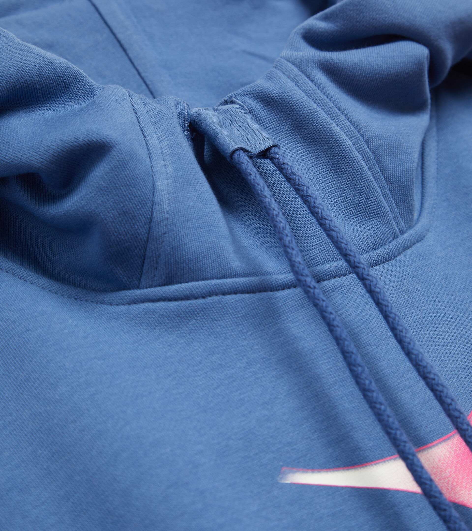 Hooded sweatshirt - Women L.HOODIE LUSH BIJOU BLUE - Diadora