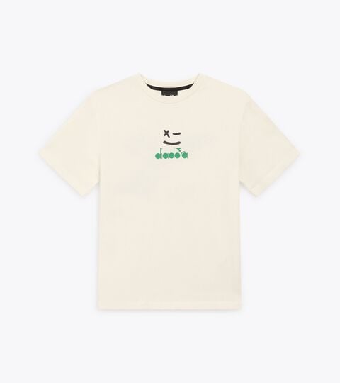 JB. T-SHIRT SS SMILE LOGO, CREAM Camiseta de manga corta - Niño
JB. T-SHIRT SS SMILE LOGO CREAM - Diadora