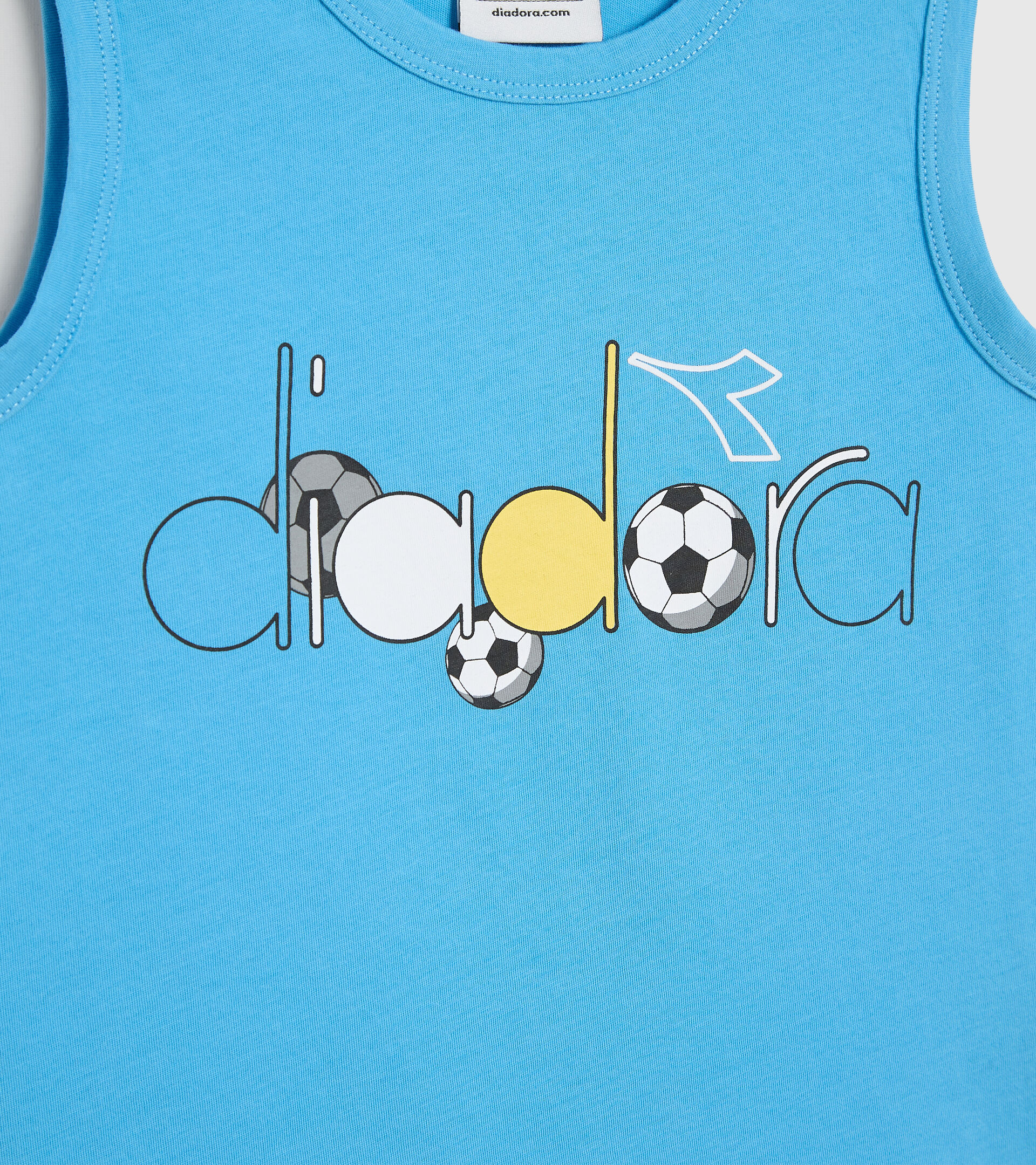 Vest top/shorts set - Boys JB.SET SL KICK BALTIC SEA - Diadora