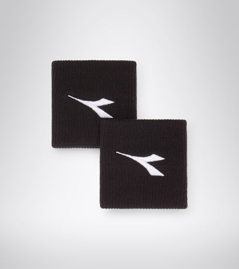 Muñequera para el sudor - Unisex WRISTBANDS BLACK/OPTICAL WHITE - Diadora