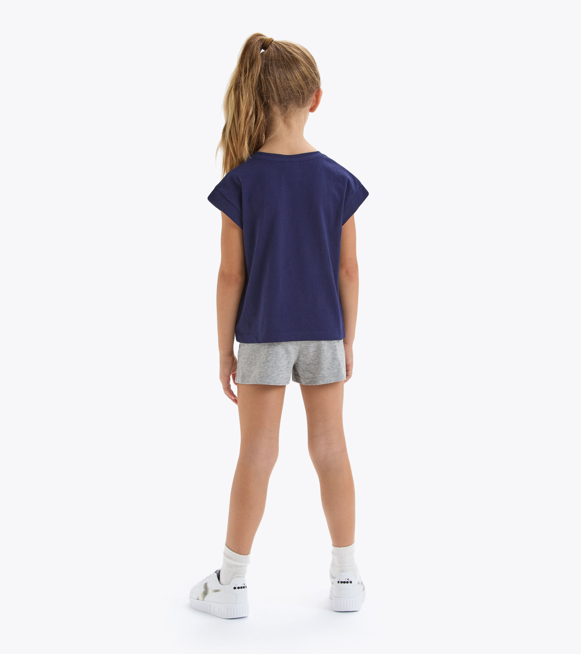 Conjunto completo - Niña JG.SET SS SPORT ART AZUL CHAQUETON - Diadora