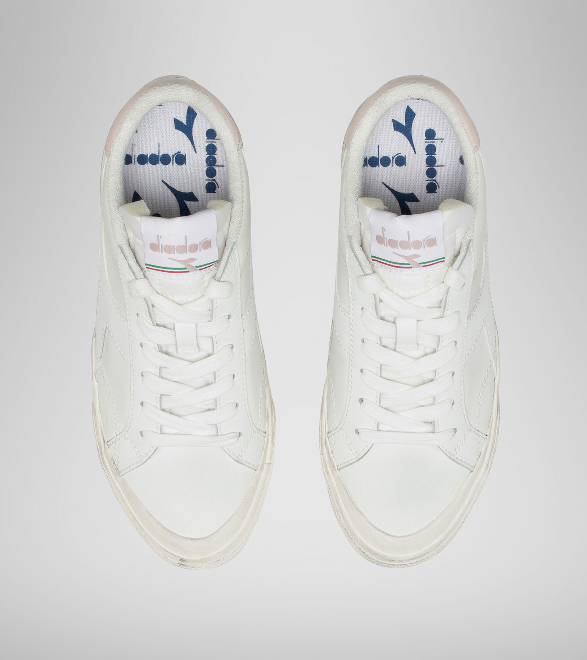 Sports shoe - Unisex MELODY LEATHER DIRTY WHITE/PINK CLOUD - Diadora