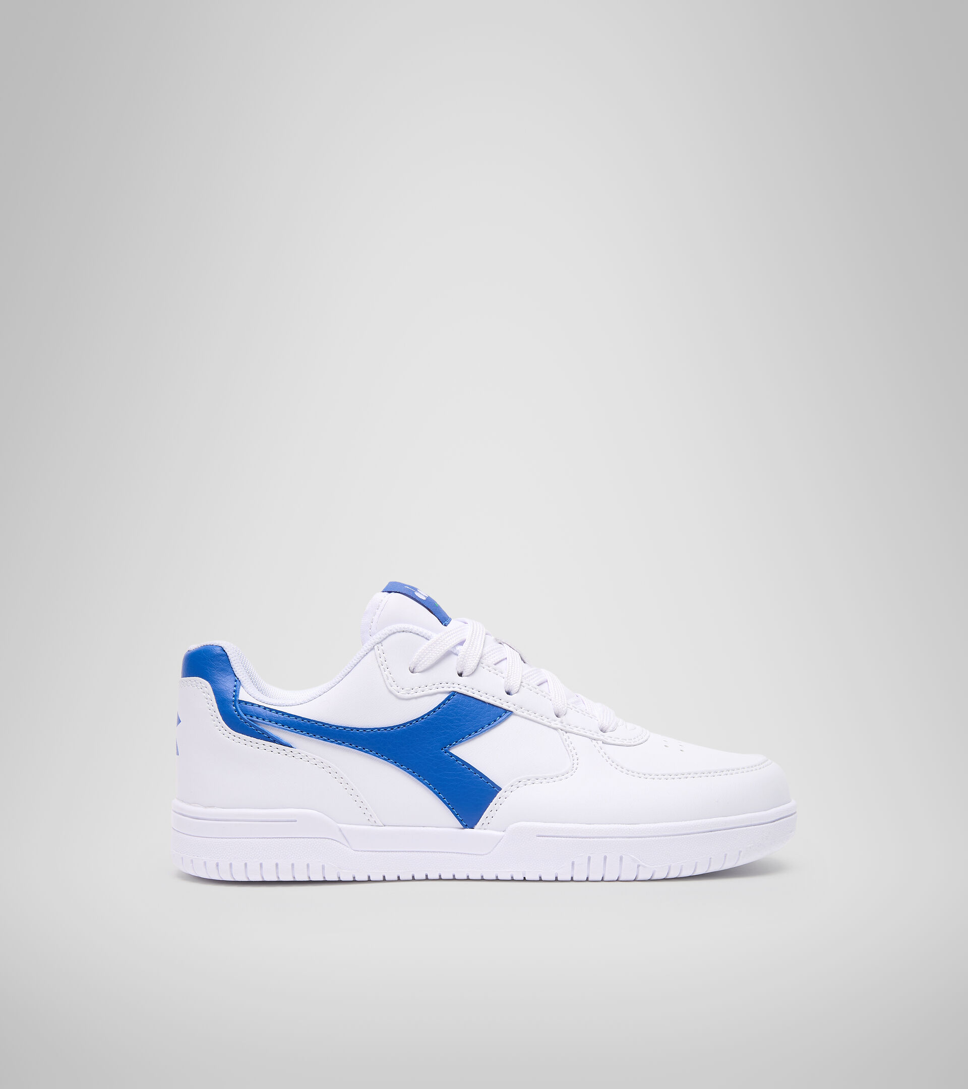 Sports shoes - Youth 8-16 years RAPTOR LOW GS WHITE/IMPERIAL BLUE - Diadora