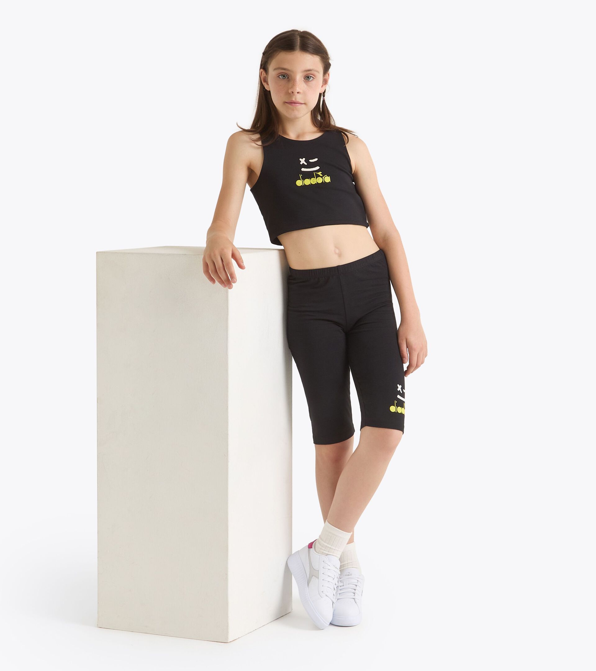 Sport suit - Fit comfort - Girl JG. SET CYCLIST BLACK - Diadora