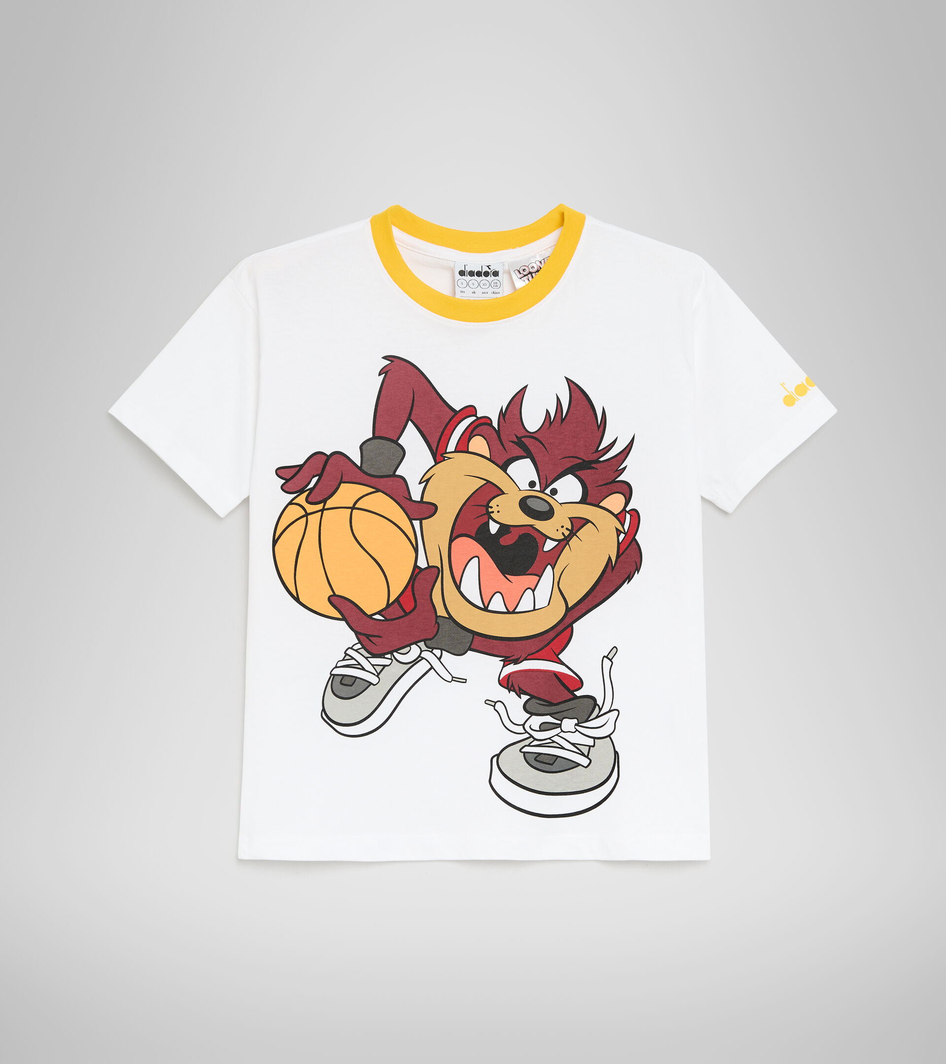 Sports T-shirt - Kids JU.T-SHIRT SS WB SPECTRA YELLOW - Diadora