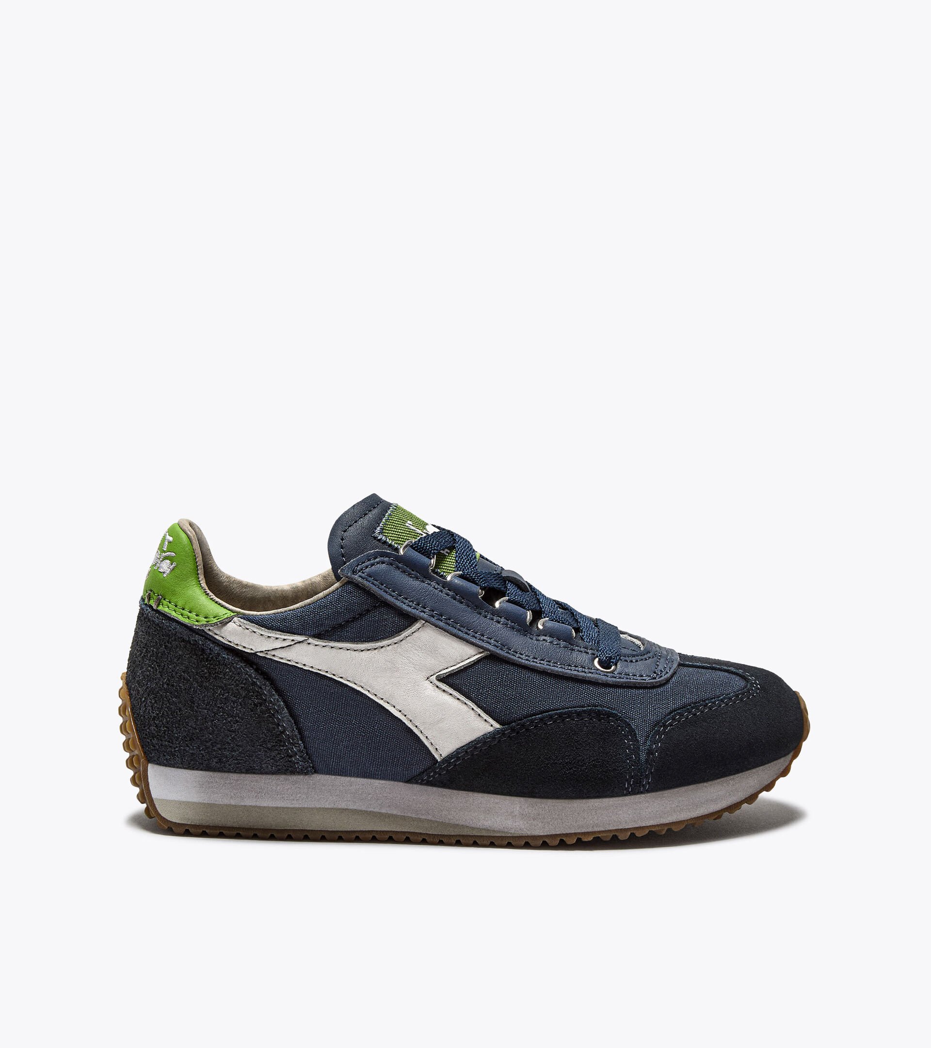 Low-profile Heritage sneaker - All-gender EQUIPE DIRTY SW EVO INSIGNIA BLUE - Diadora