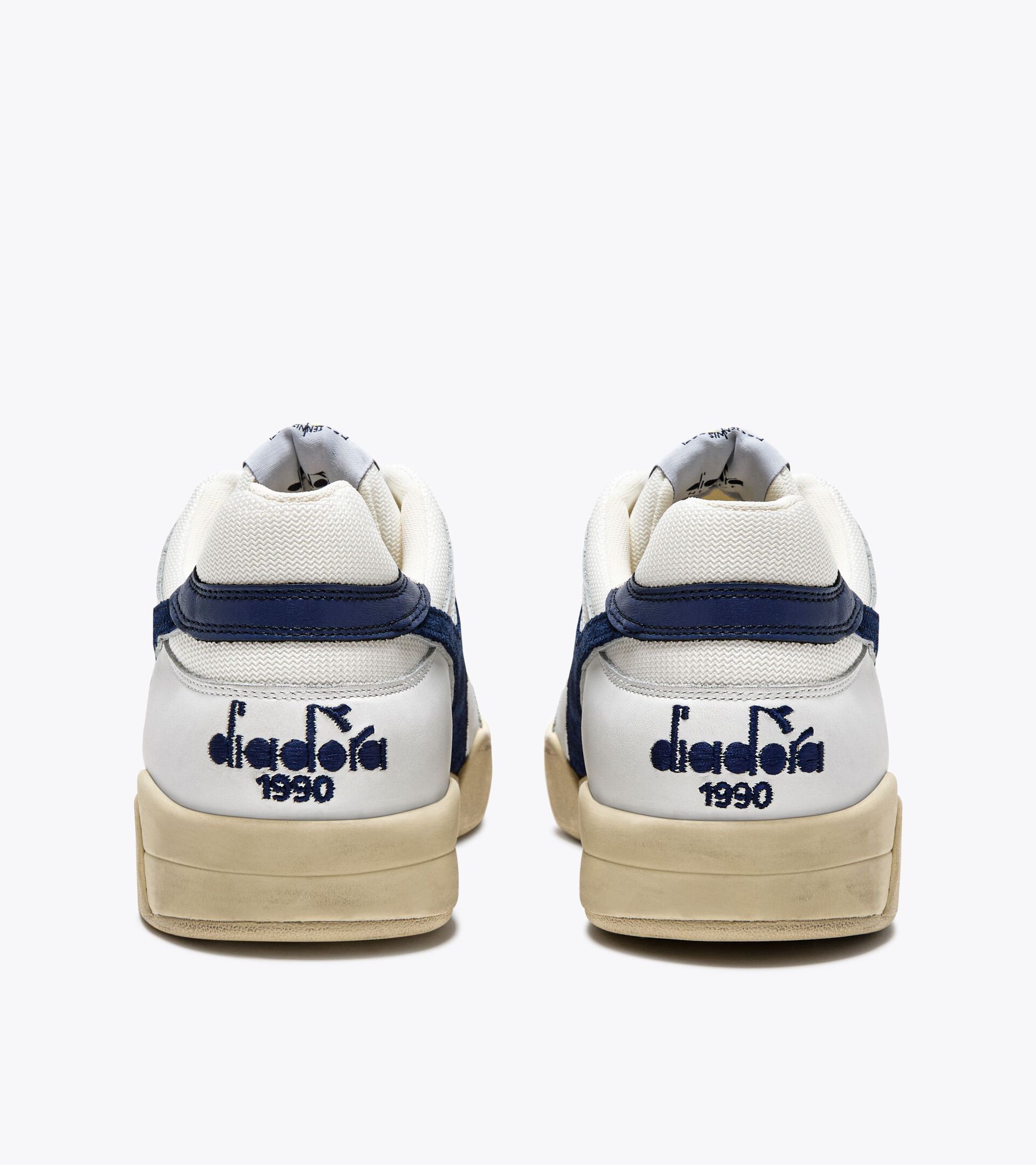 Heritage shoe - All-Gender B.560 USED WHITE/BLUE CORSAIR - Diadora