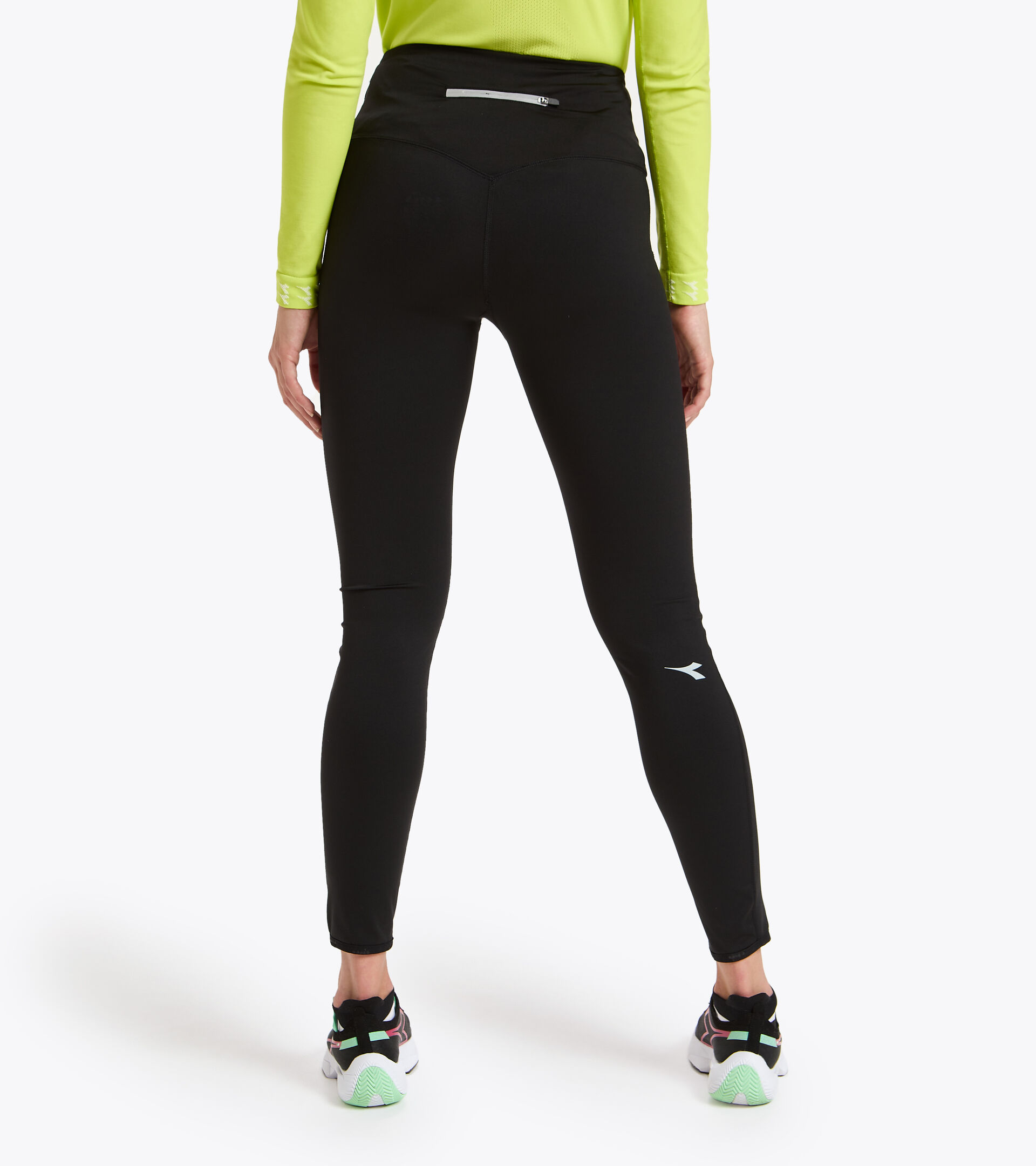 Running leggings - Women L. HW RUNNING TIGHTS BLACK - Diadora