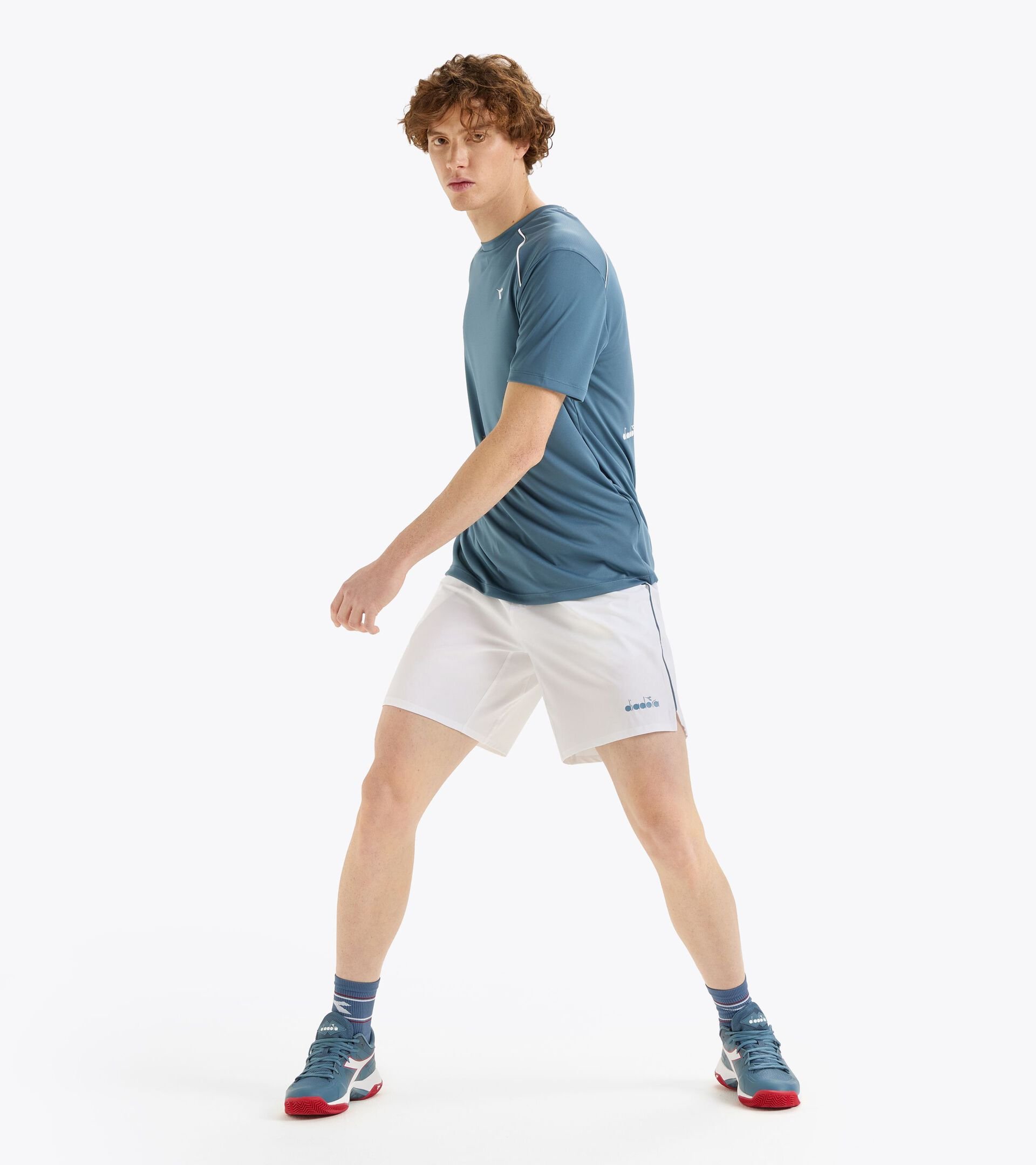Short de tennis 9’’- Homme
 SHORTS CORE 9" BLANC VIF - Diadora