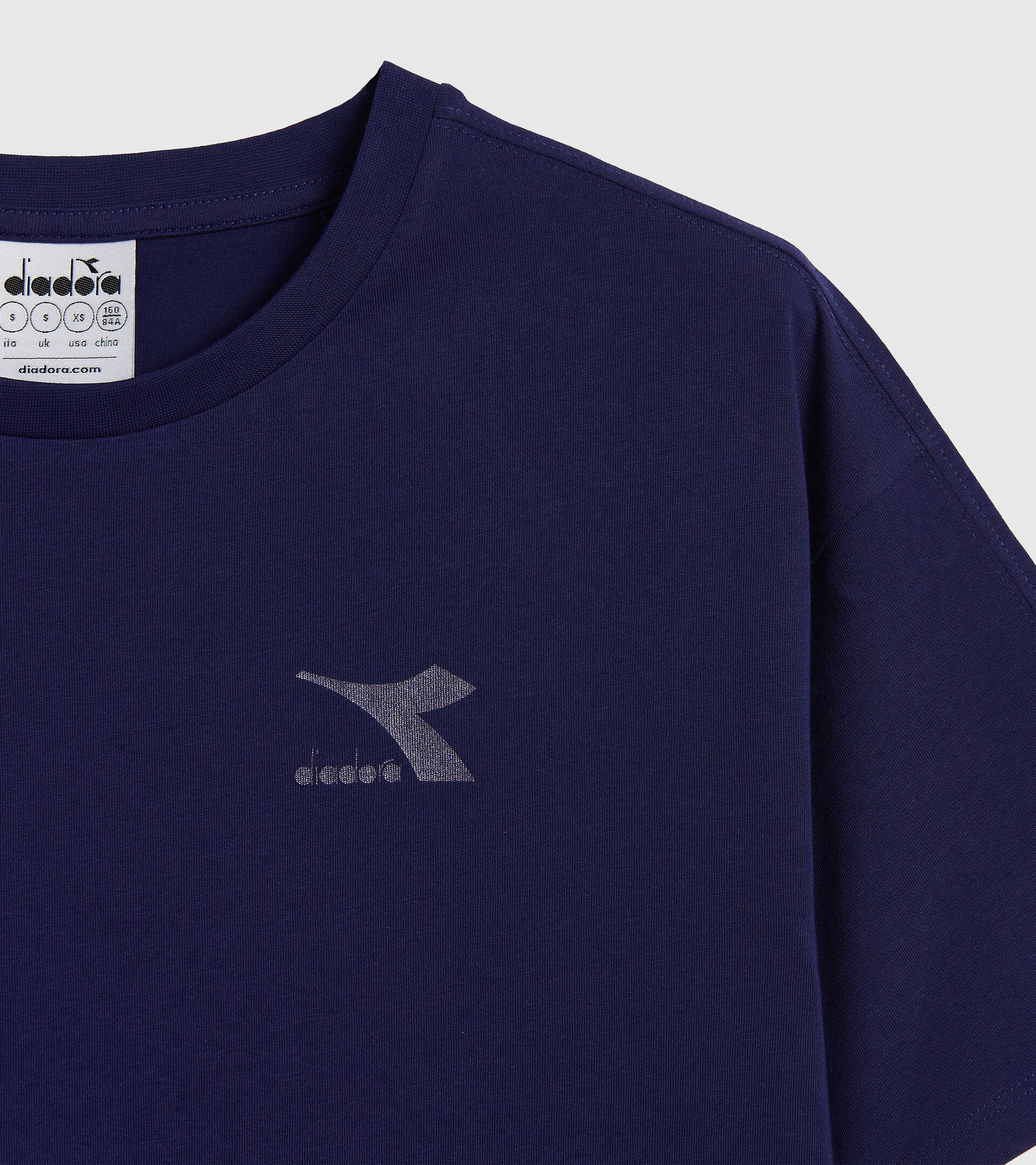 Cotton sports T-shirt - Women L.T-SHIRT SS CHROMIA DEEP COBALT BLUE - Diadora