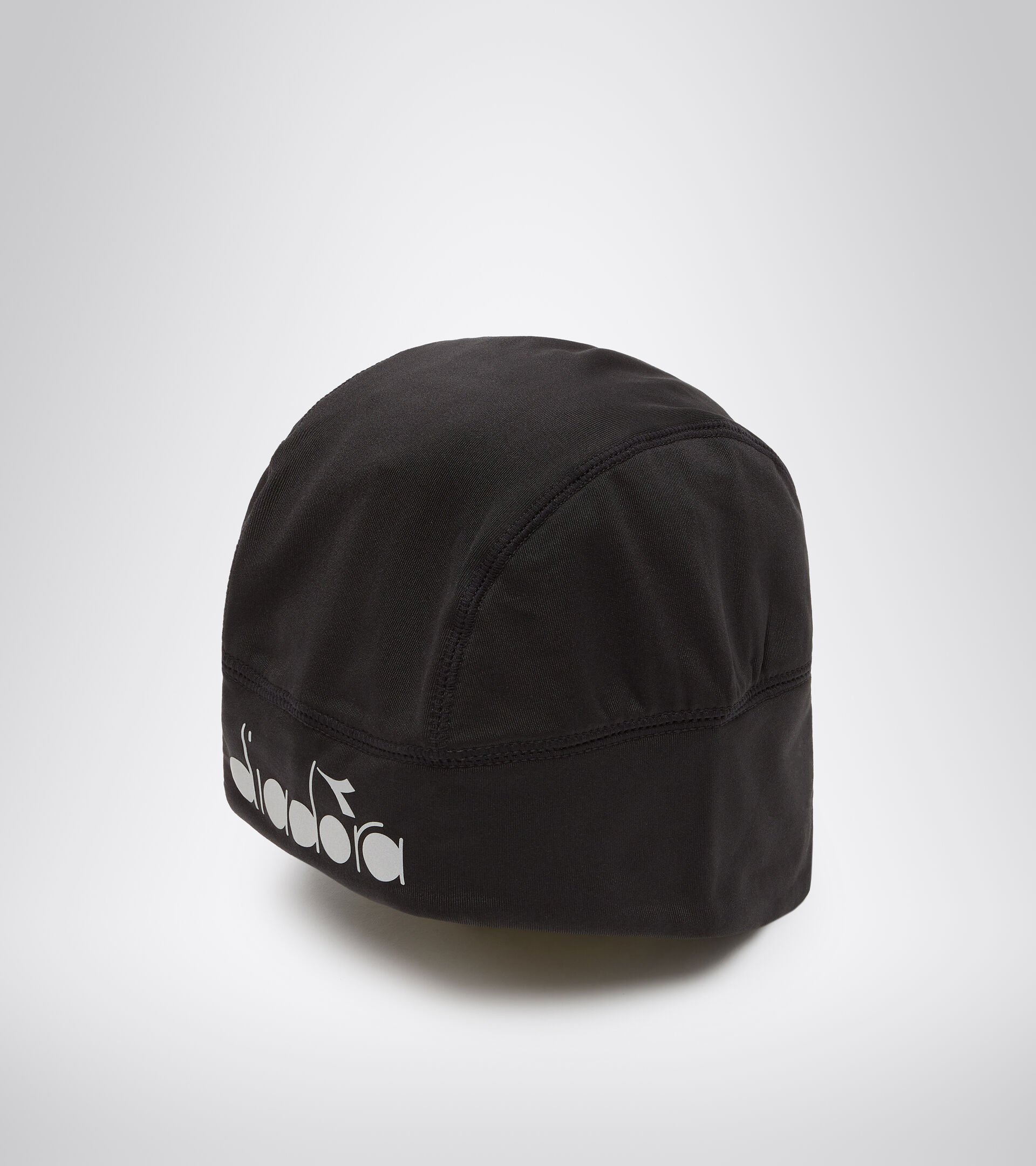 Winter hat - Unisex WINTER CAP LOGO REFLECTIVE PIRATE BLACK 1 - Diadora