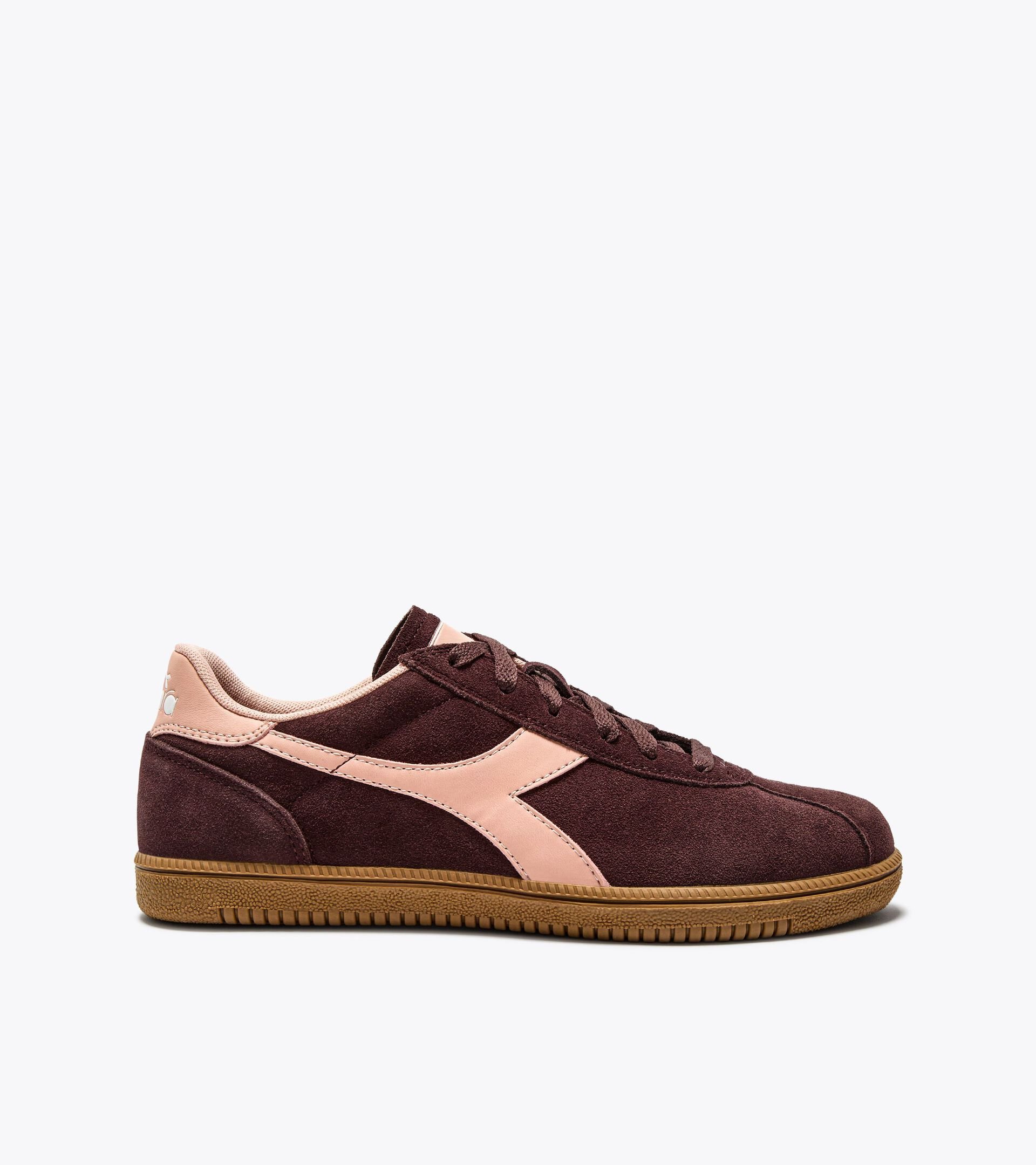 Zapatilla de piel - Para todos los géneros TOKYO VIOLA CIOCCOLATO/ROSA NUVOLA - Diadora