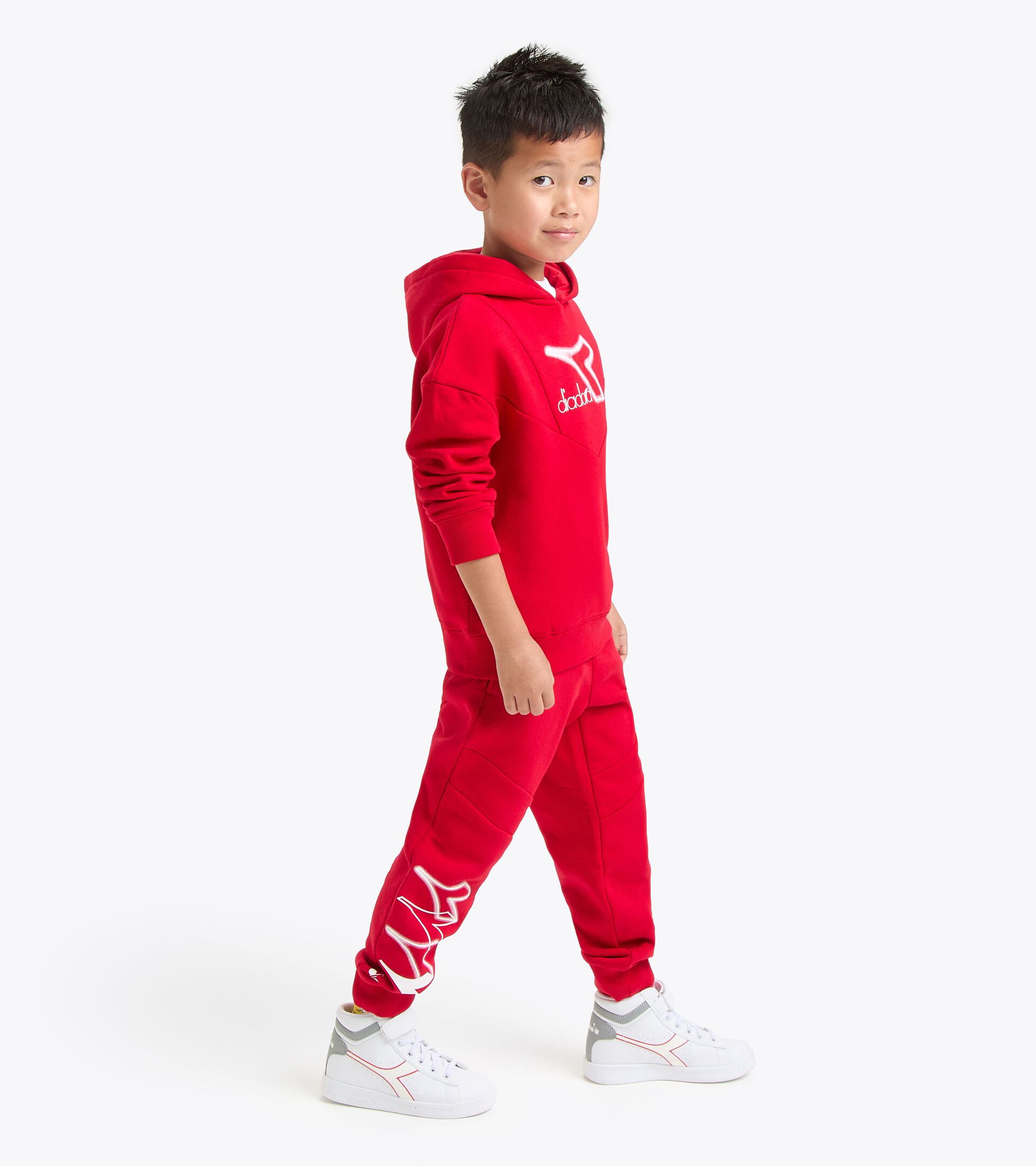 Hoodie - Comfort Fit - Boy
JB. HOODIE LOGO RED SALSA - Diadora
