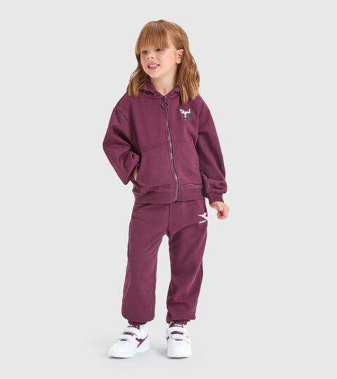 Trainingsanzug - Mädchen JG.TRACKSUIT HD FZ GLEE VERNICHTET VIOLETT - Diadora