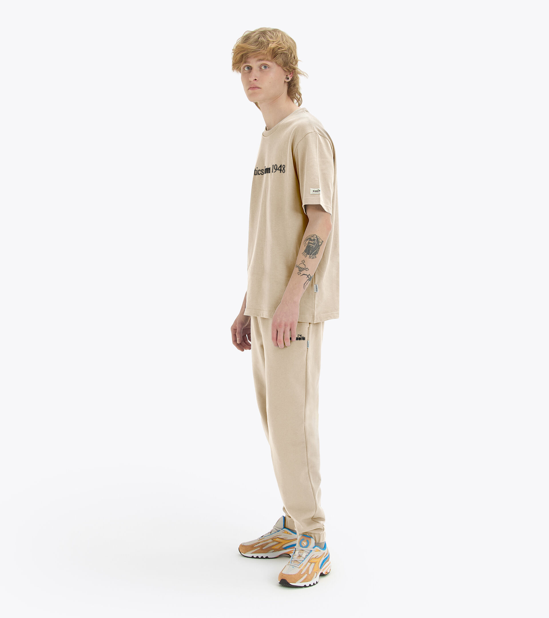 Jogger - Made in Italy - Gender Neutral JOGGER PANTS LEGACY GIORNO DI PIOGGIA - Diadora