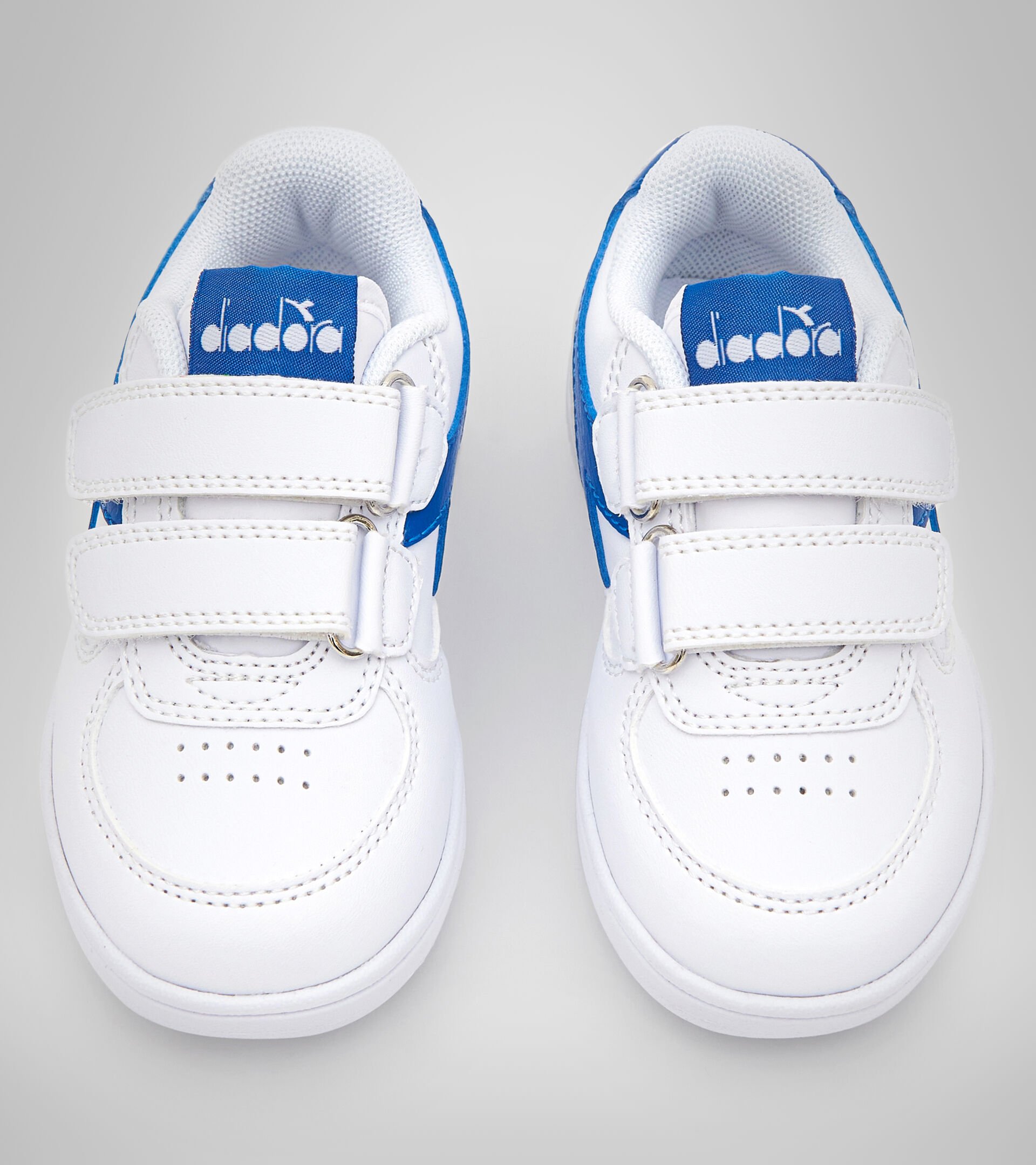 Sports shoes - Toddlers 1-4 years RAPTOR LOW TD WHITE/IMPERIAL BLUE - Diadora