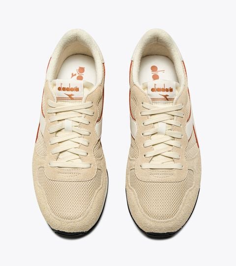 Suede leather sports sneakers - All-gender CAMARO HAIRY BEIGE BISCUIT - Diadora