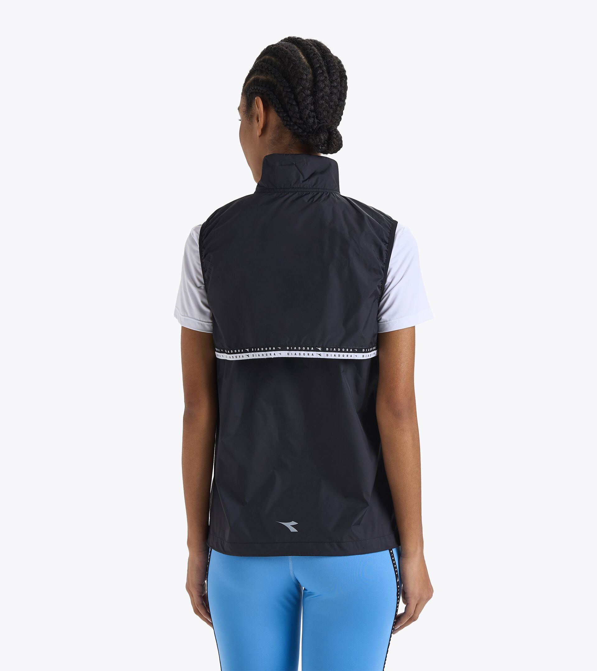 Jogging-Weste - Damen L. PACKABLE VEST SCHWARZ - Diadora