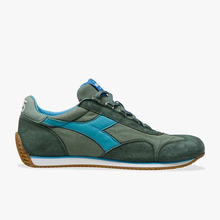 EQUIPE H CANVAS STONE WASH, GREEN DUCK, large