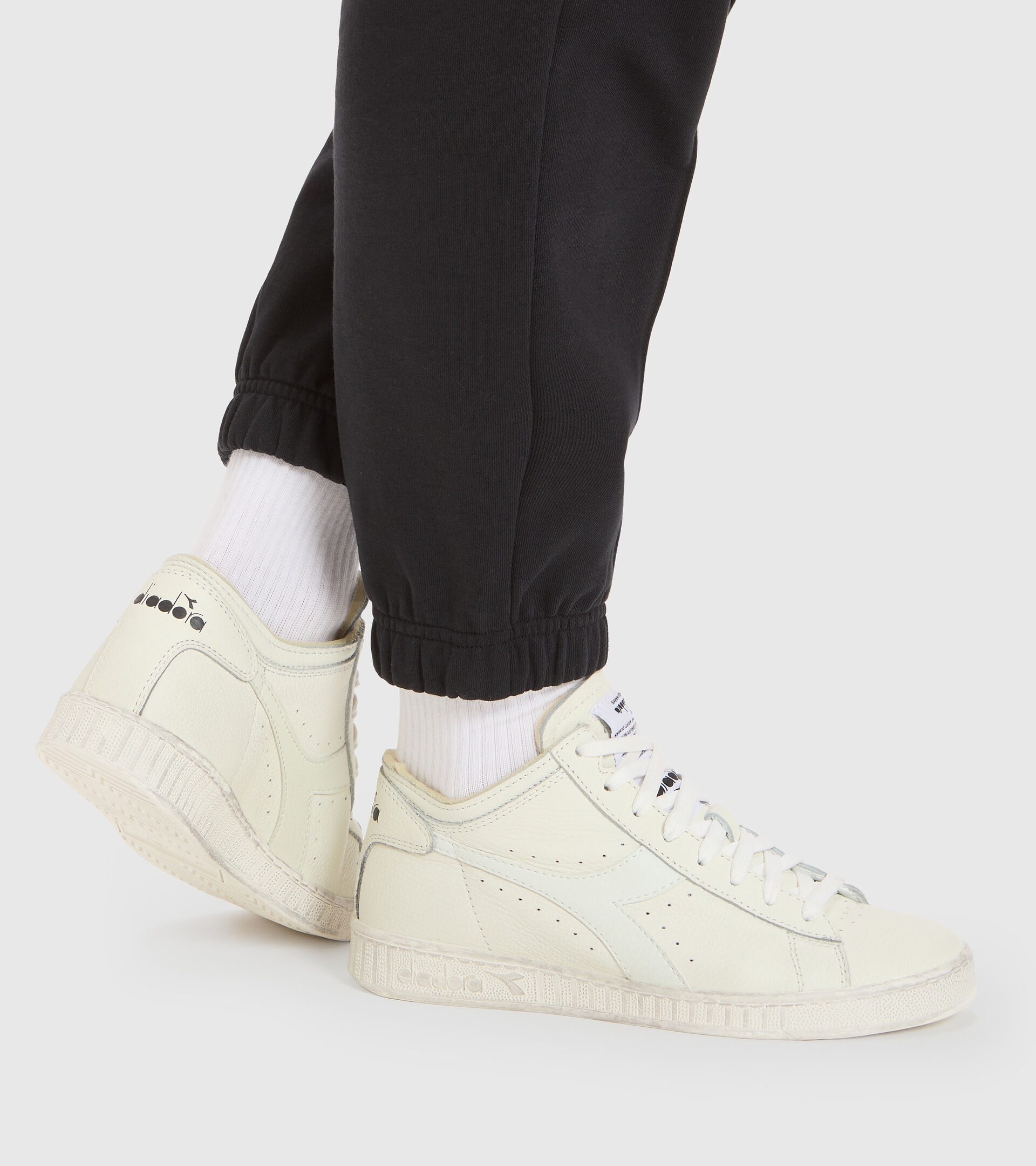 Footwear Sportswear UNISEX GAME L WAXED ROW CUT BIANCO/BIANCO/BIANCO Diadora