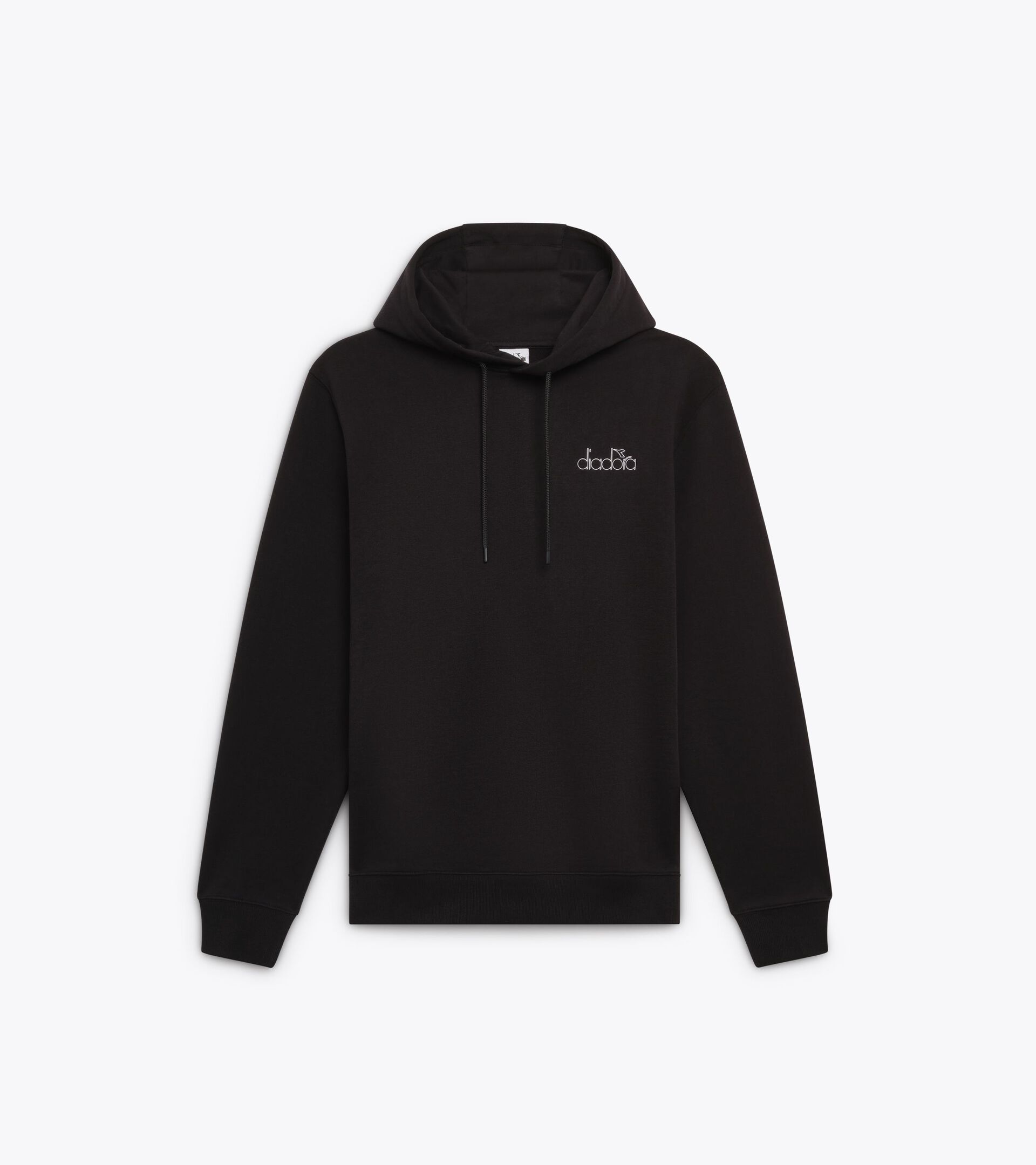 Sudadera con capucha Logo - Para todos los g&eacute;neros
 HOODIE LOGO EXC. NEGRO - Diadora