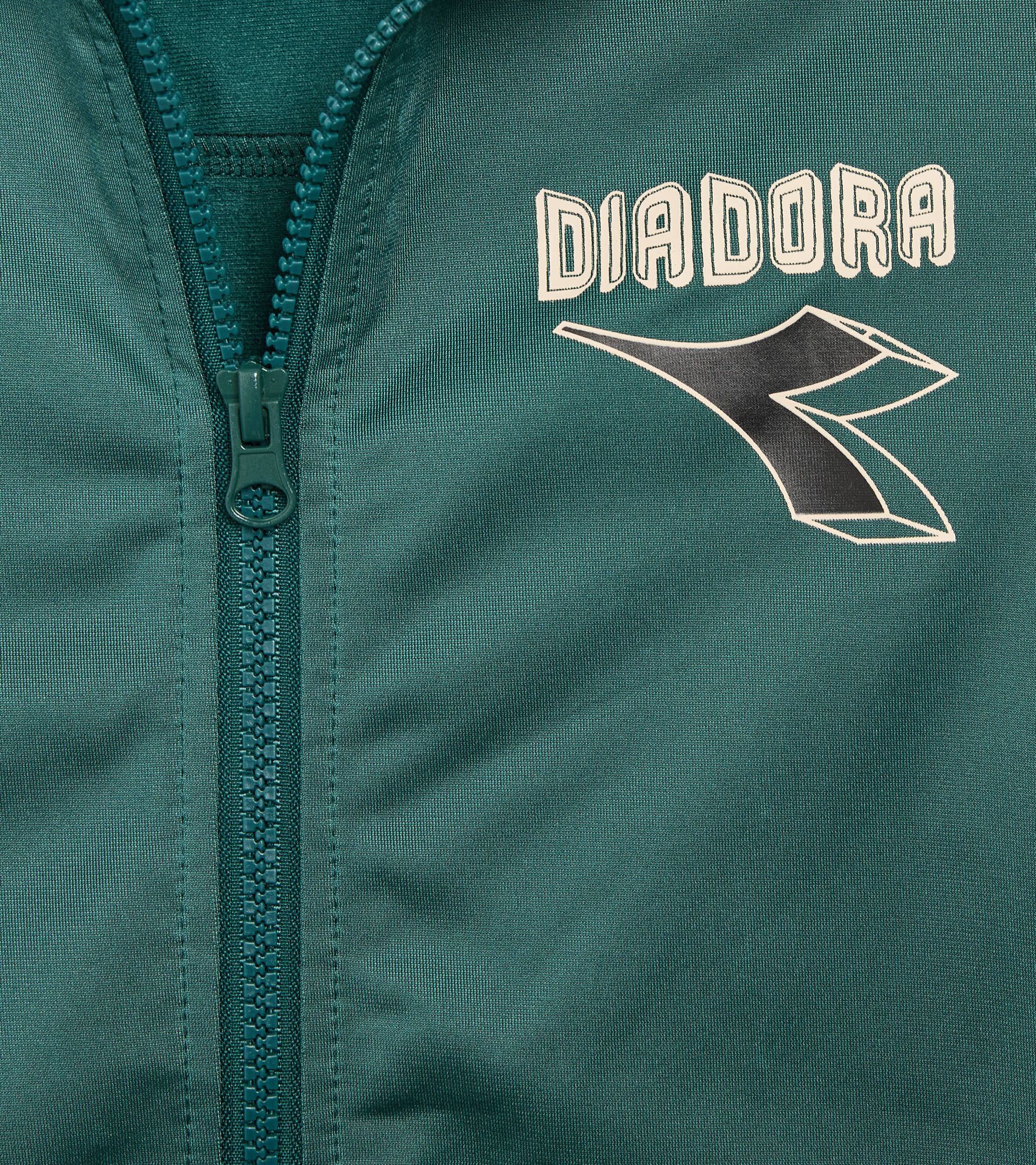 Polyestere tracksuit - Boy
 JB. TRACKSUIT FZ LOGO (PL) RAIN FOREST - Diadora