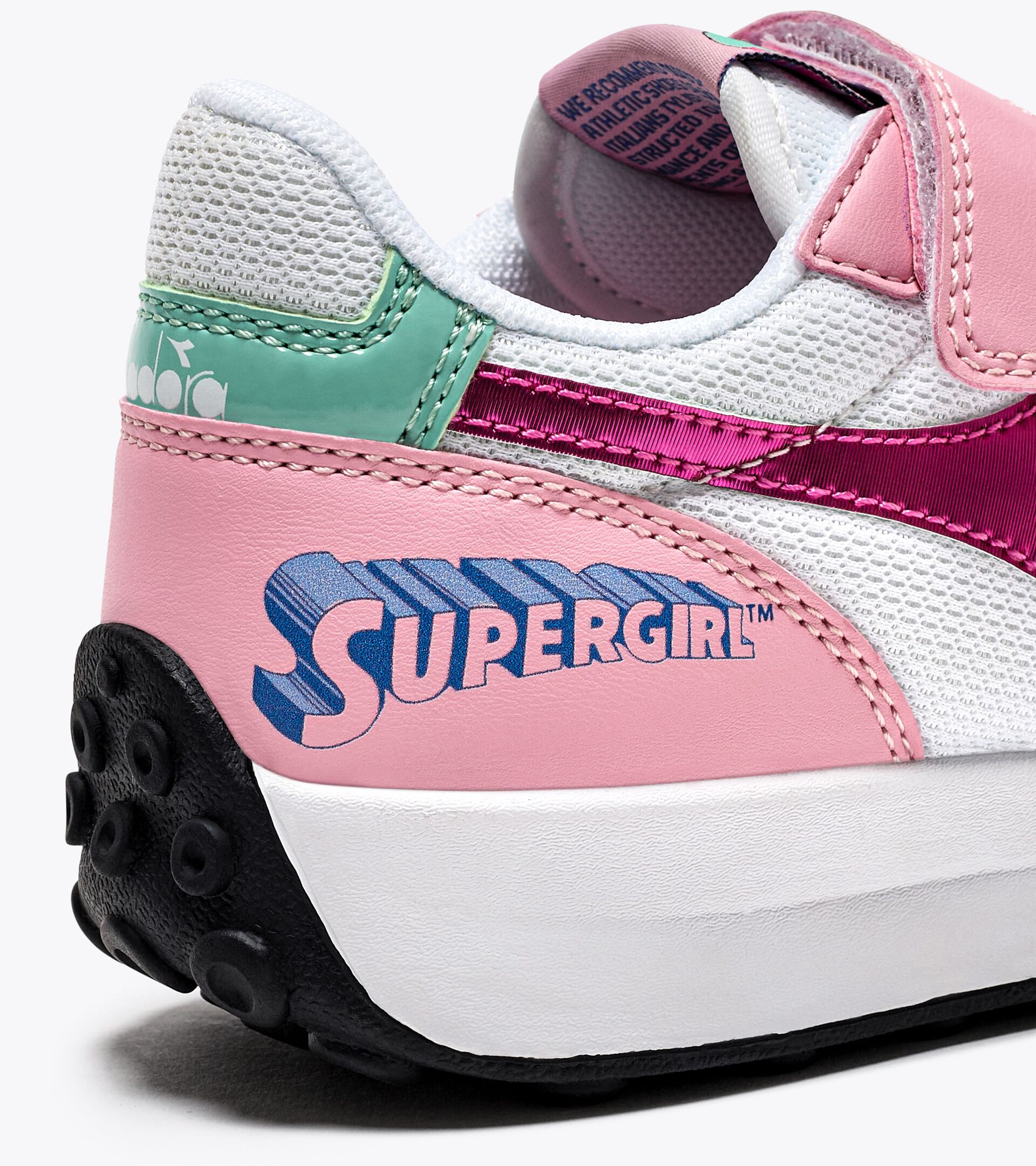 Sneaker sportiva - Bambine - 4-8 anni  RACE PS SUPERGIRL ROSA CANDITO/ROSA ACCESO - Diadora