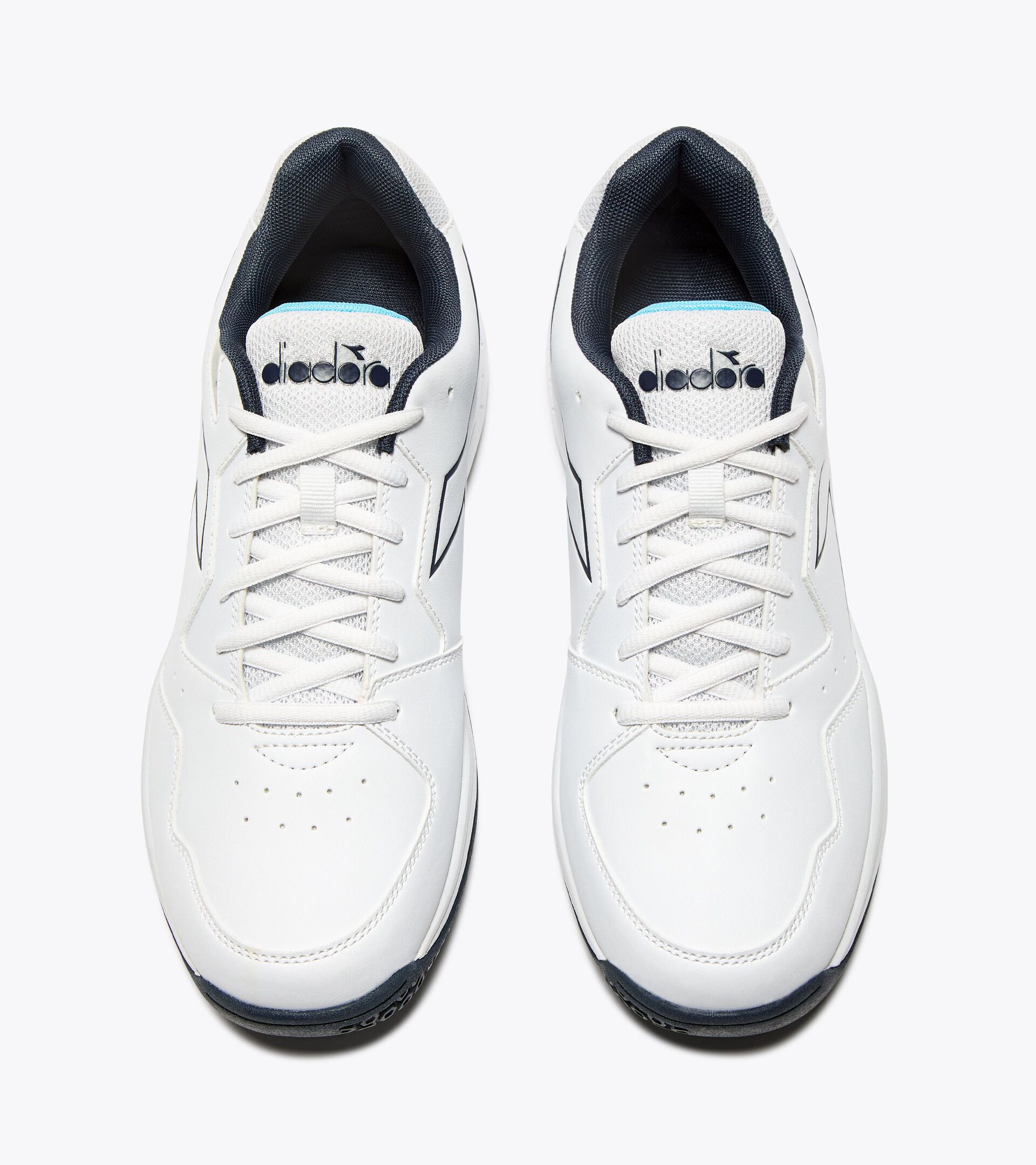Tennis shoes - Men VOLEE 6 WHITE/BLUE CORSAIR - Diadora