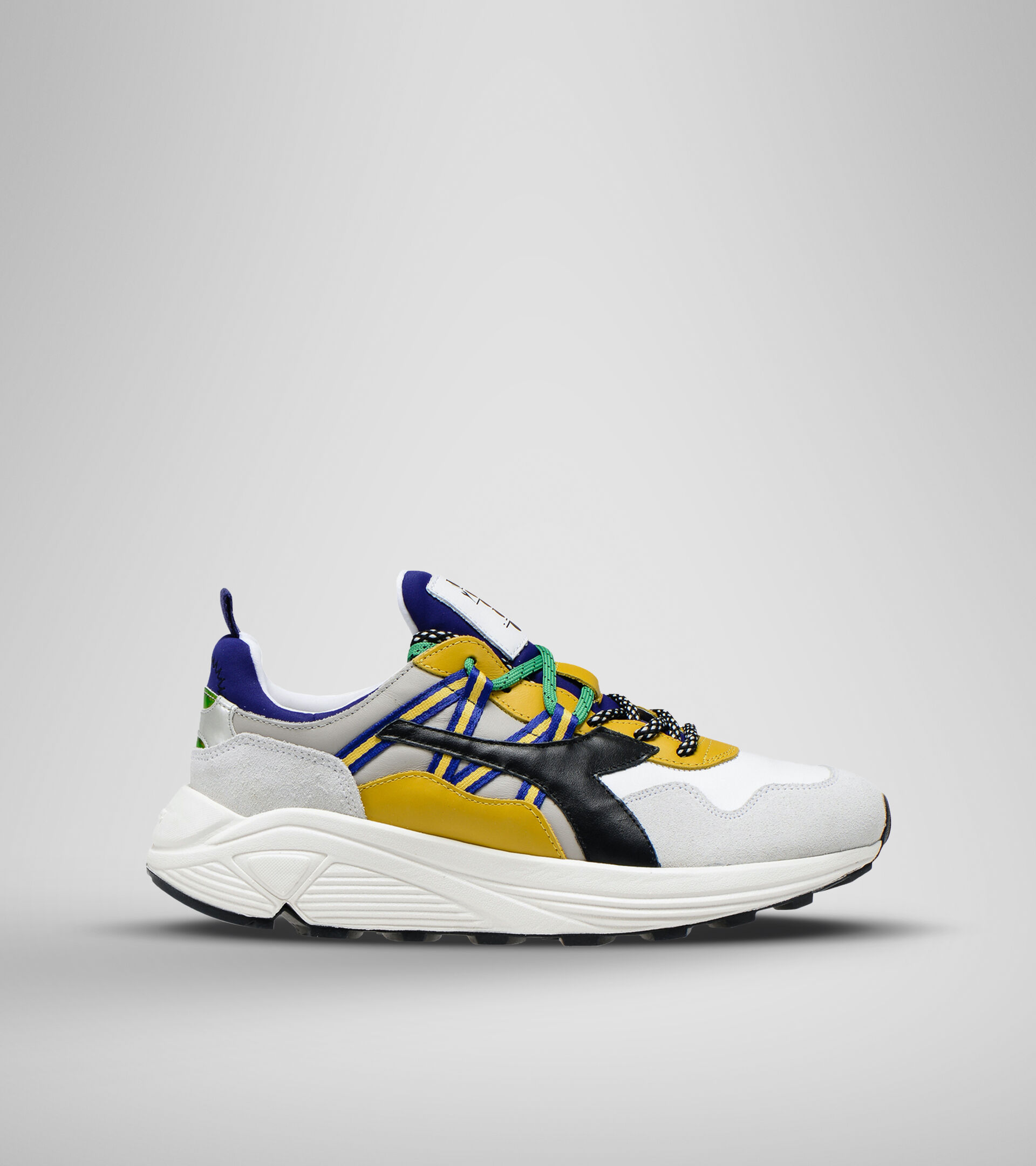 Sports shoe - Unisex RAVE LEATHER POP GREY ALASKA - Diadora