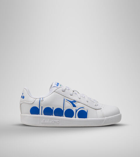 Sports shoe - Unisex kids GAME P BOLDER GS WHITE/MICRO BLUE - Diadora