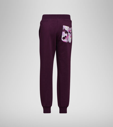 JU.CUFF PANTS CHROMIA, VIOLET GRAPE Sports trousers - Boys and girls JU.CUFF PANTS CHROMIA VIOLET GRAPE - Diadora