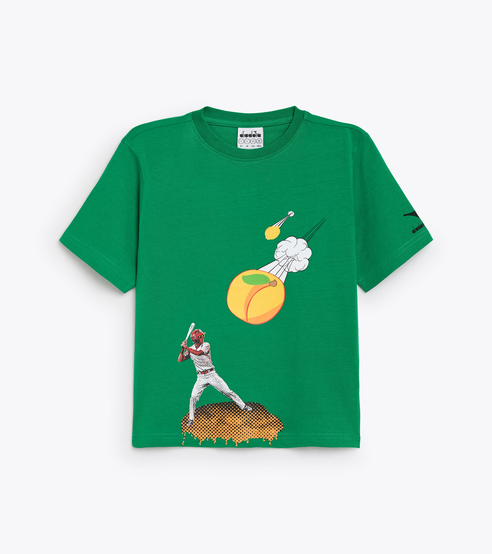 T-shirt - Bambino JB. T-SHIRT SS BOUNCE VERDE JOLLY - Diadora